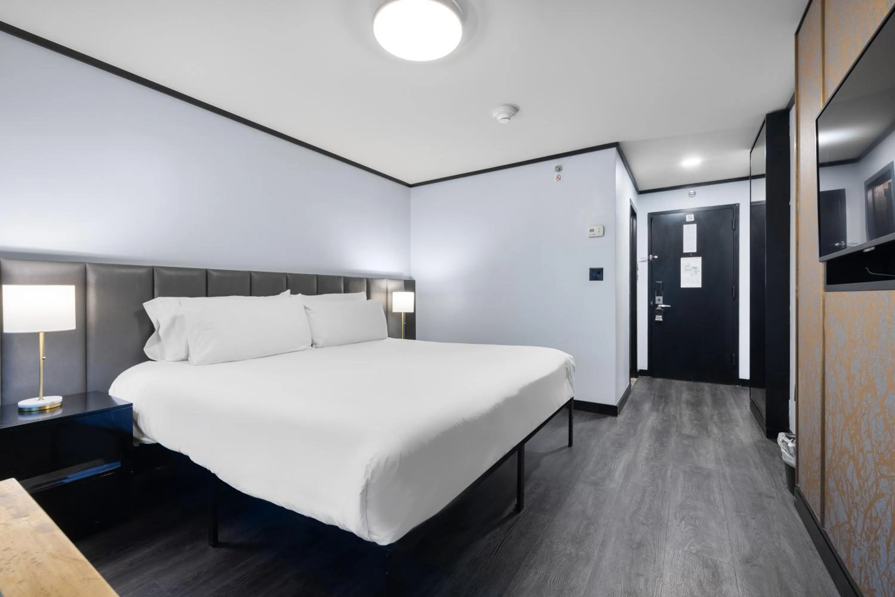 Bed in Hudson Yards Hotel