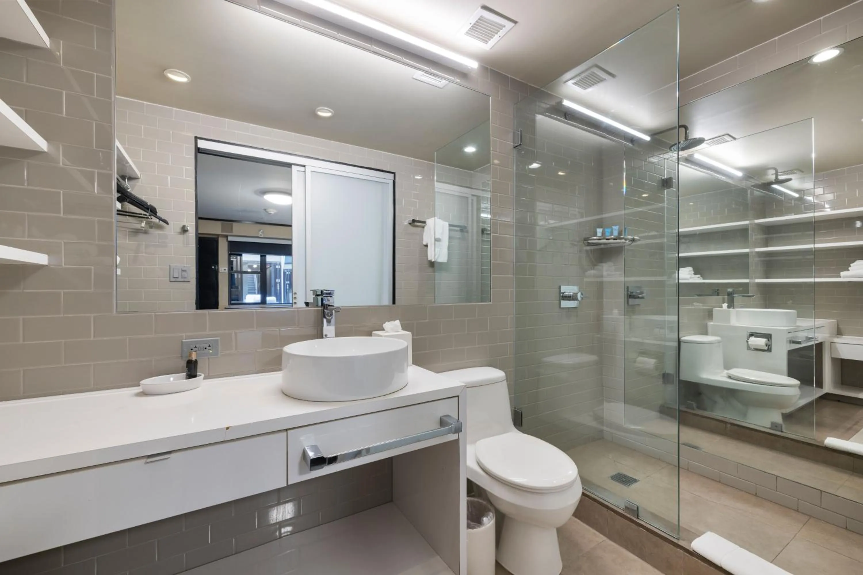 Shower in Hudson Yards Hotel