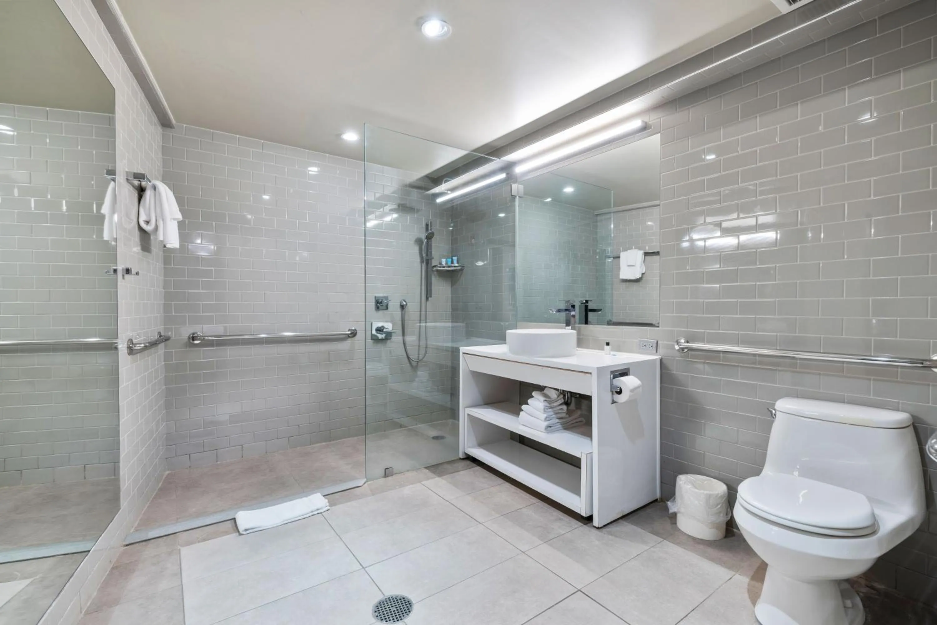 Shower in Hudson Yards Hotel
