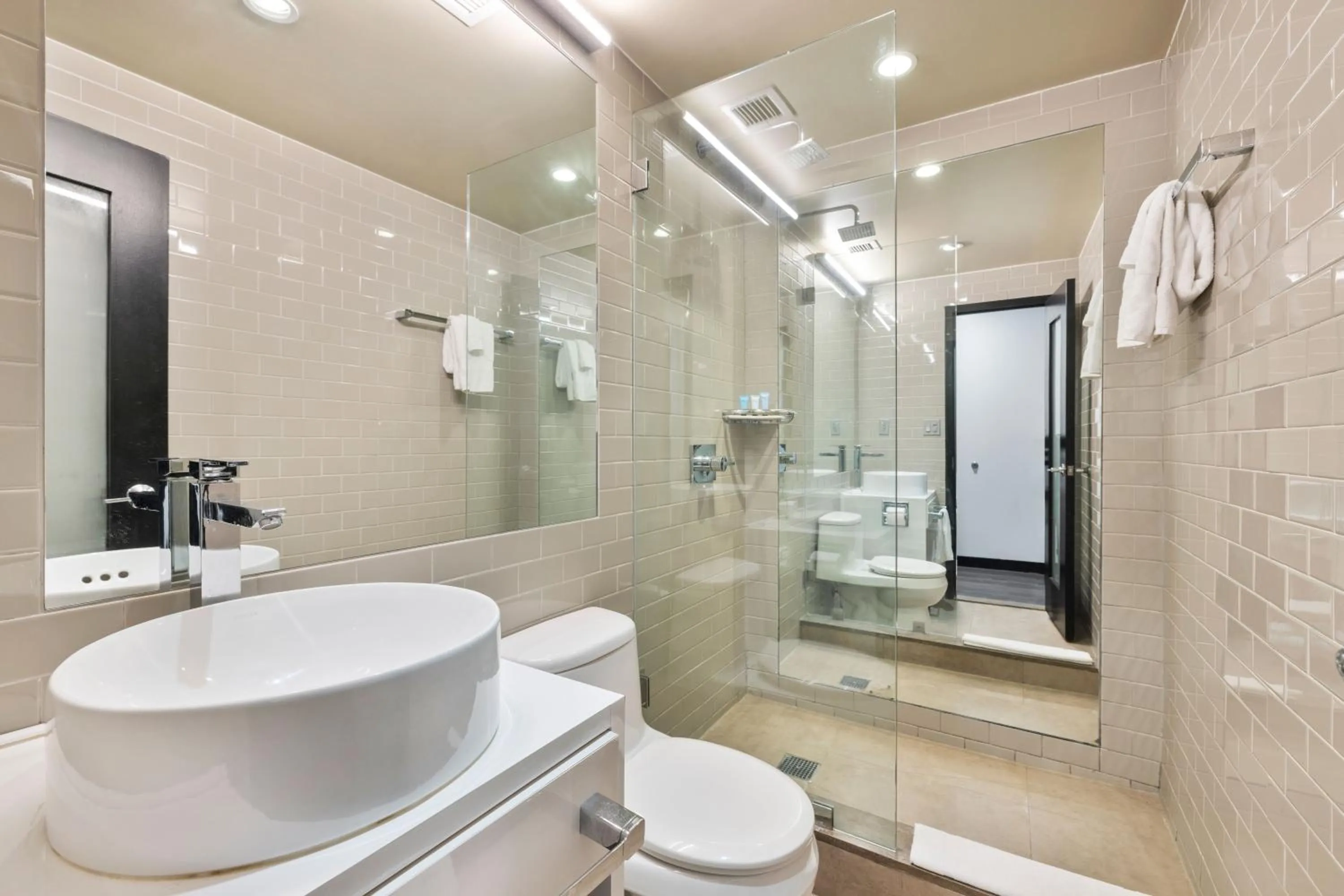 Shower in Hudson Yards Hotel