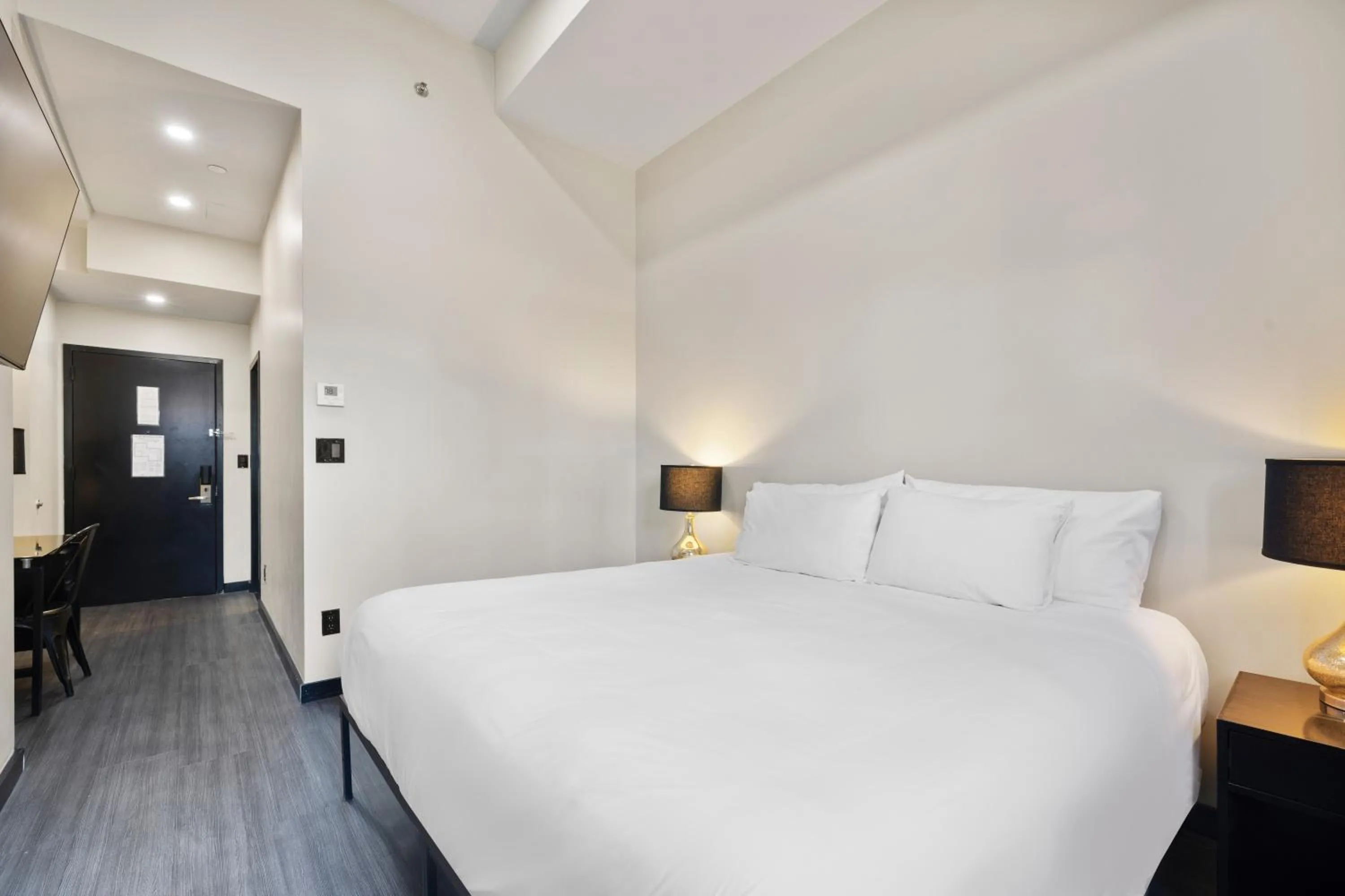 Bed in Hudson Yards Hotel