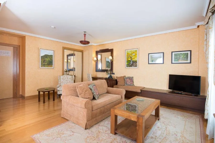 Living room in Hospederia La Cañada