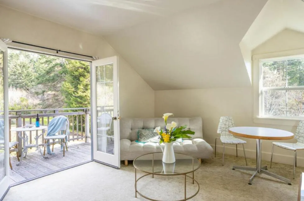 Dining area in Dennen's Victorian Farmhouse