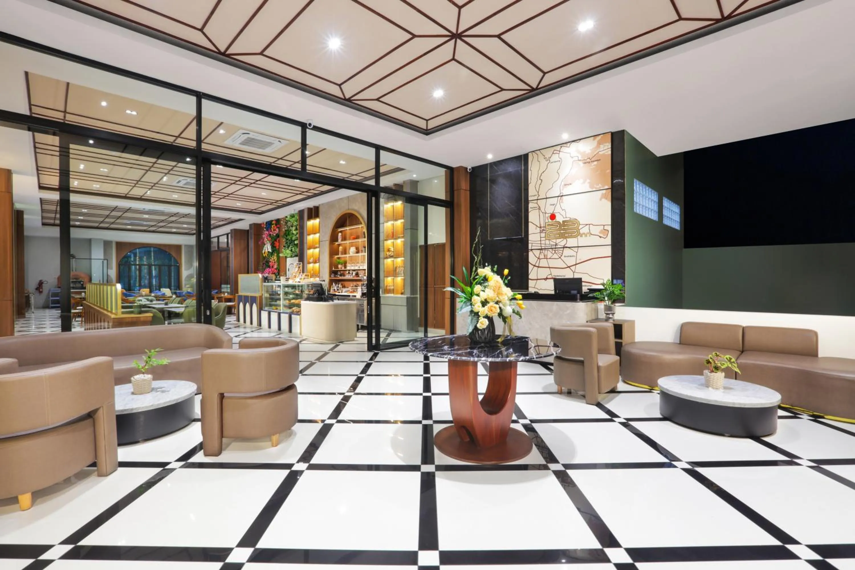 Lobby or reception in IB23 Inn Boutique Hotel