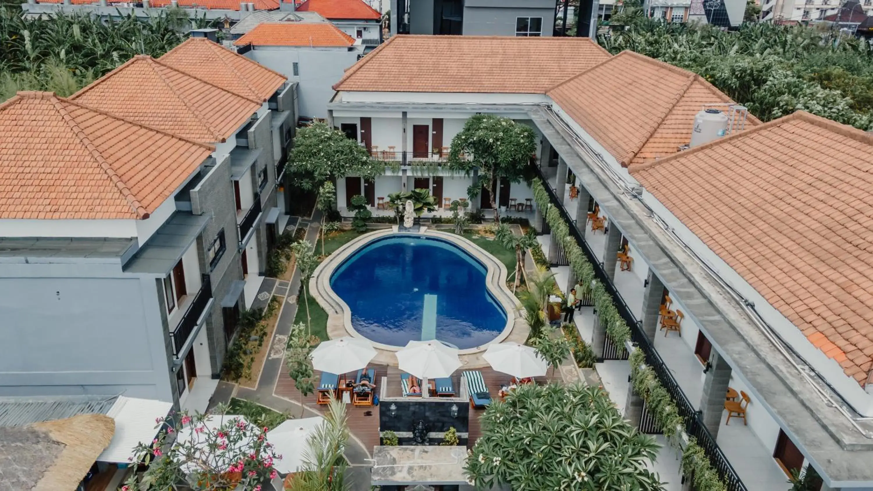 Property building in You Suite Seminyak Property building in You Suite Seminyak