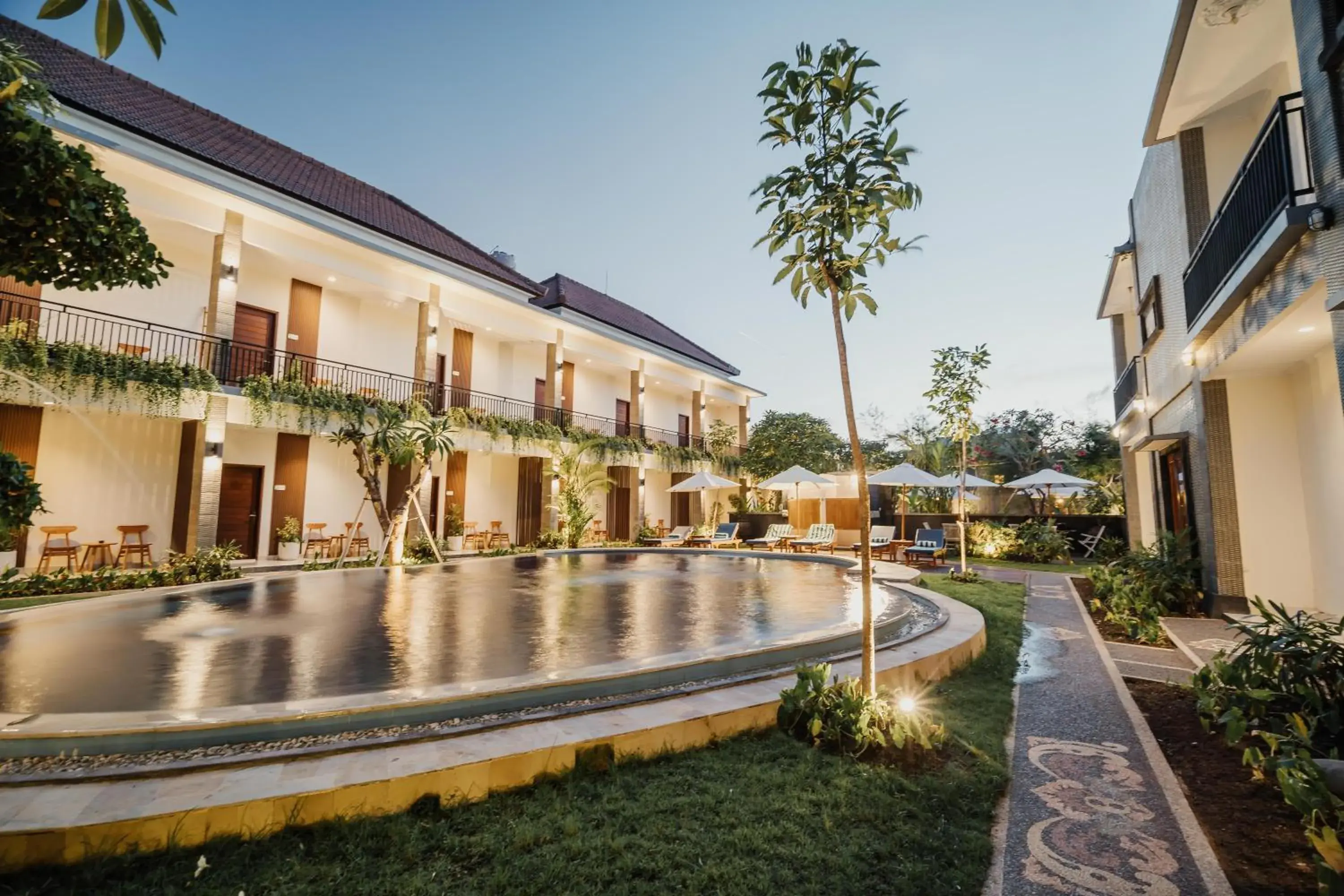 Property building in You Suite Seminyak Property building in You Suite Seminyak