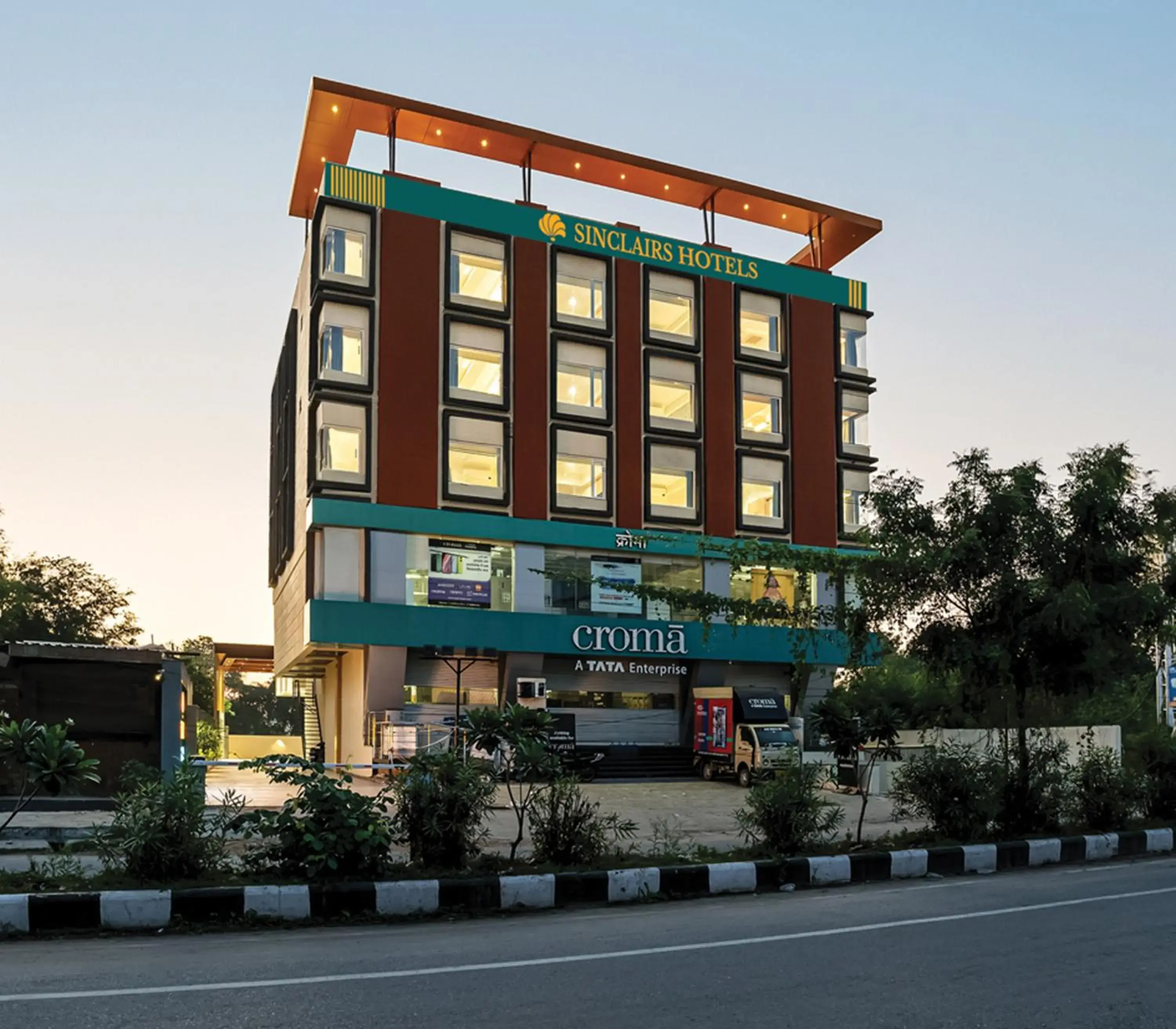 Property building in Sinclairs Udaipur Property building in Sinclairs Udaipur