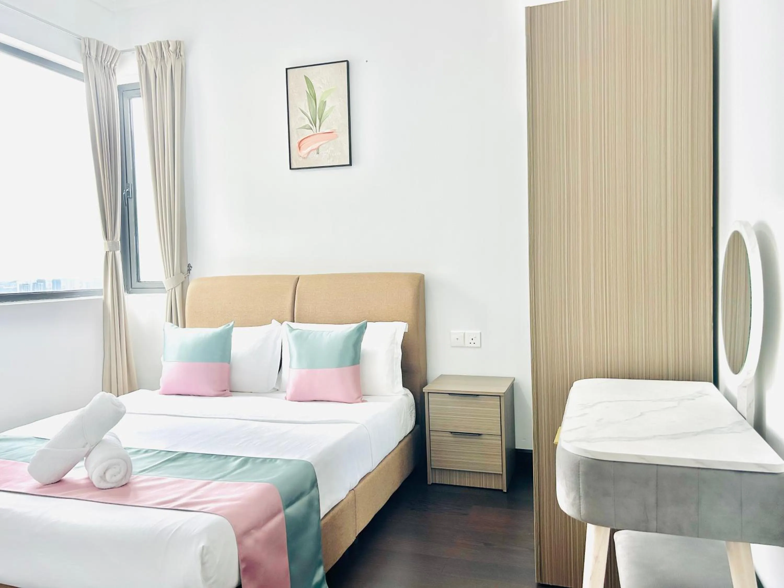 Bed in R&F Princess Cove Superior Homestay Nearby CIQ By Han Lin Sojourn