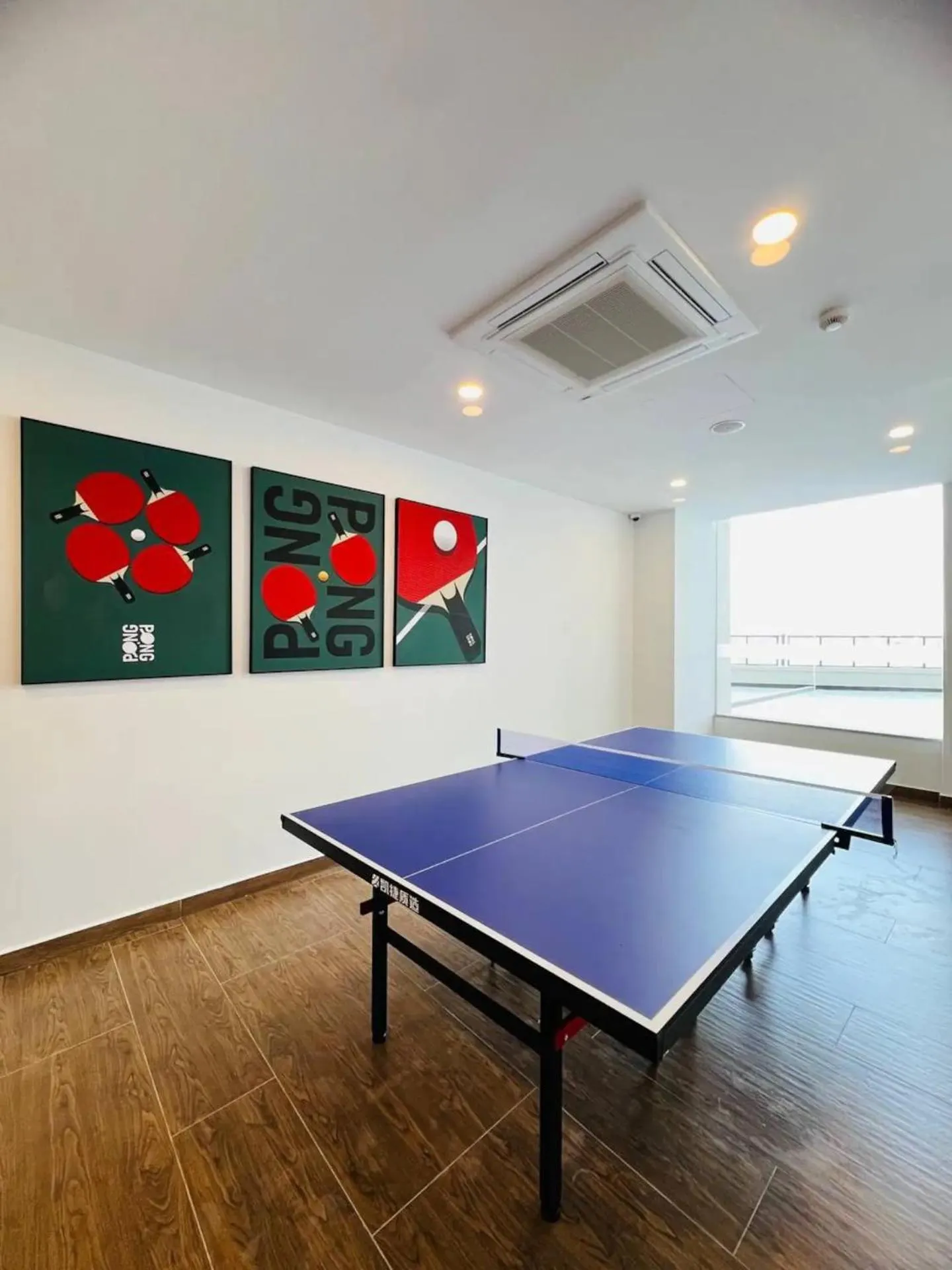 Table tennis in R&F Princess Cove Superior Homestay Nearby CIQ By Han Lin Sojourn