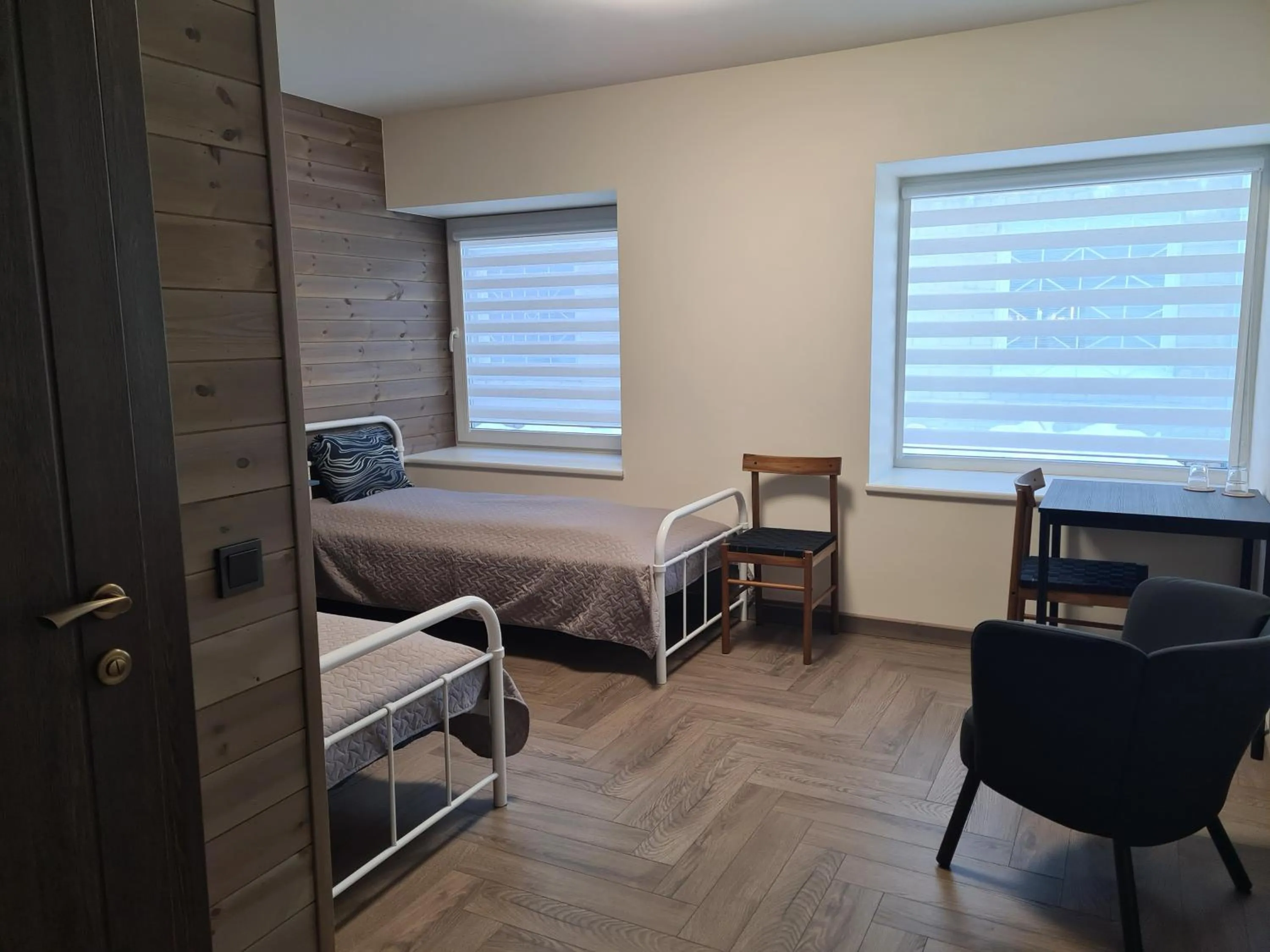 Twin Room with Bathroom - single occupancy in Penkių kambarių apartamentai