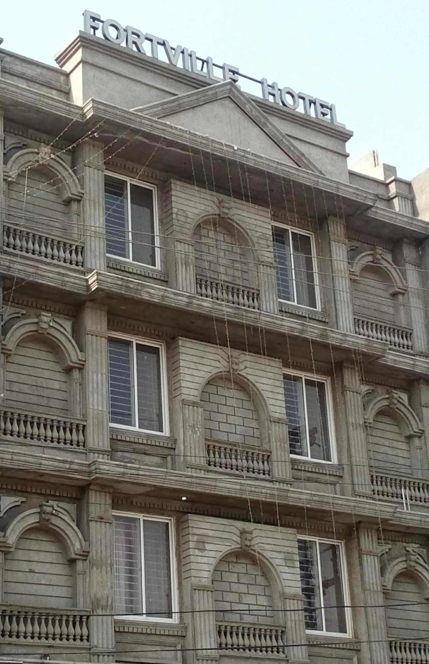 Property building in Fortville Hotel