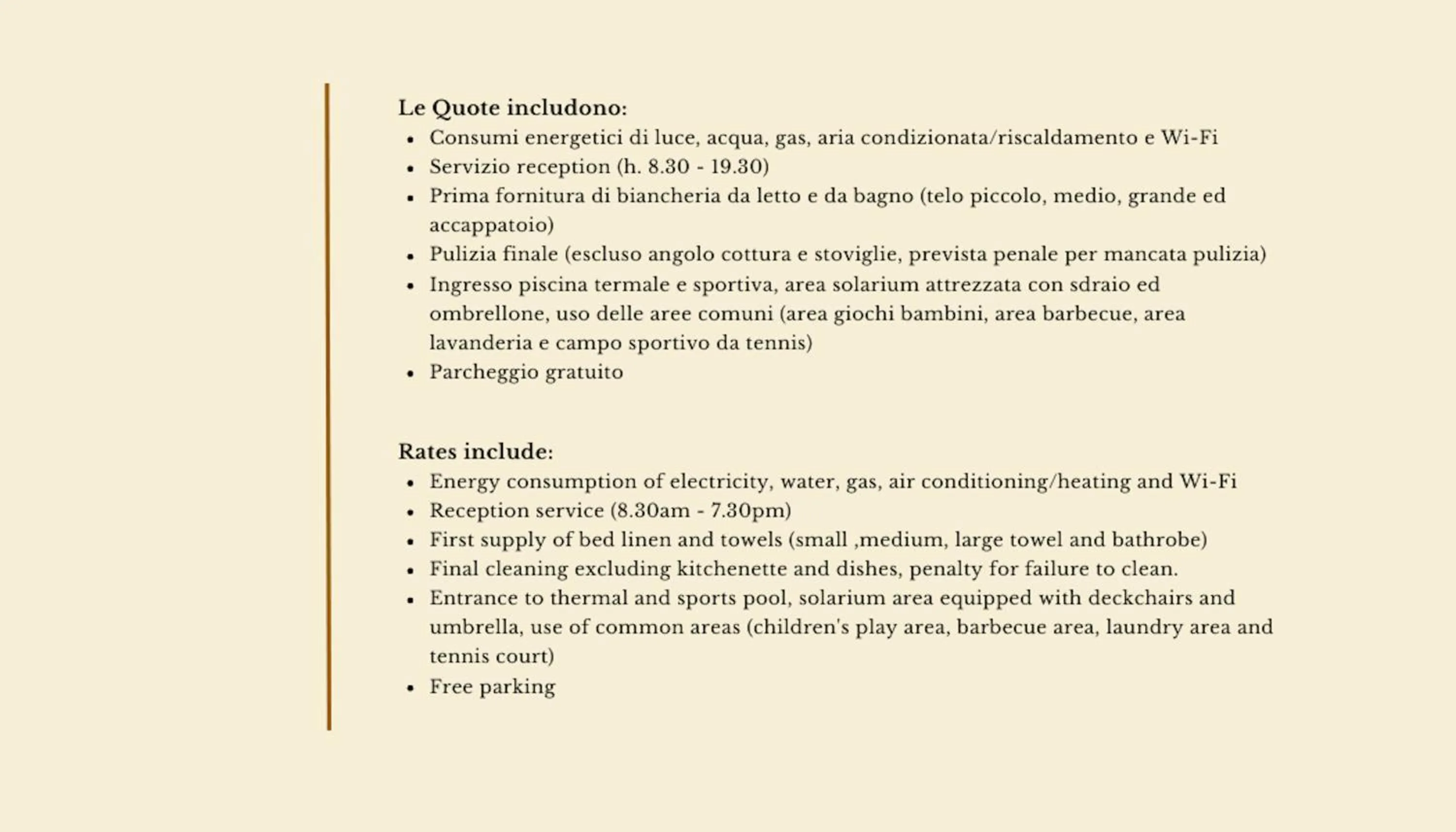 Text overlay in Residence with swimming-pool and thermal pools in Sorano