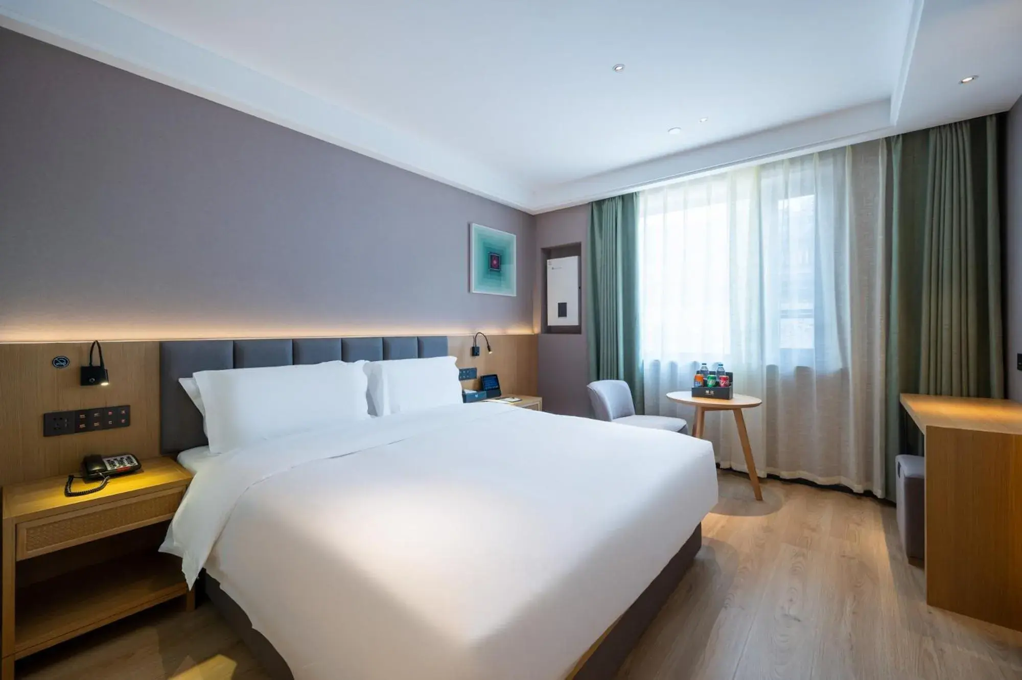 Photo of the whole room, Bed in True Go Hotel Beijing Jianguomen Pediatric Institute Photo of the whole room, Bed in True Go Hotel Beijing Jianguomen Pediatric Institute