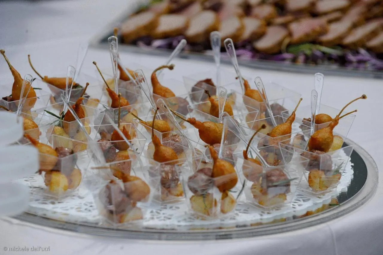 Food in Bes Hotel Villa Zoia