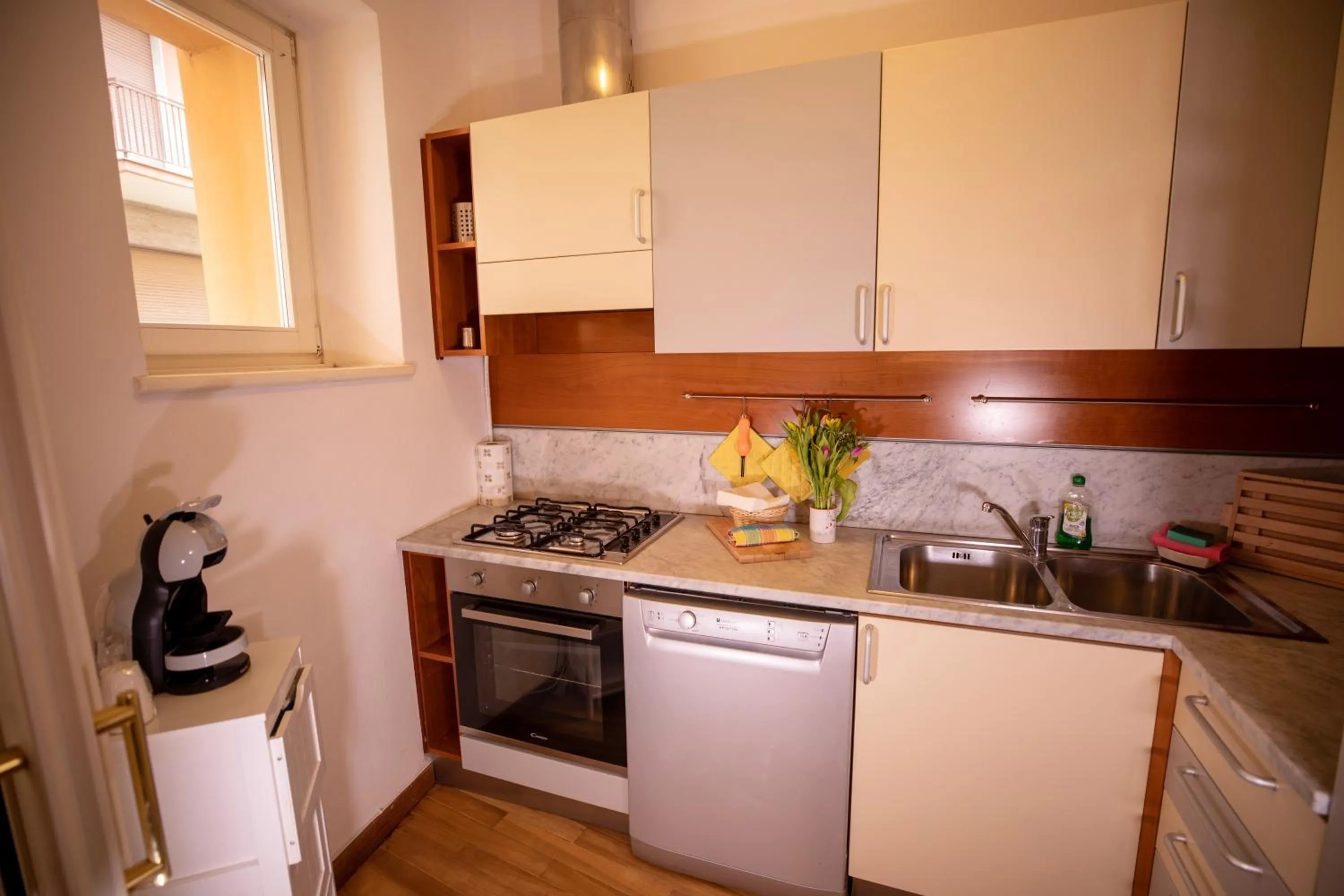 kitchen in Like Romeo Suites