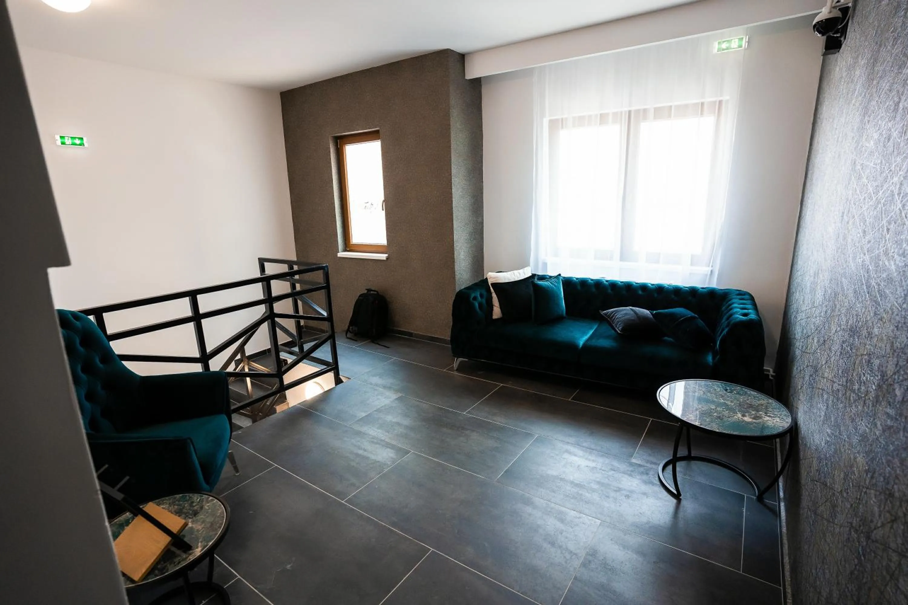Seating area in Central Rooms