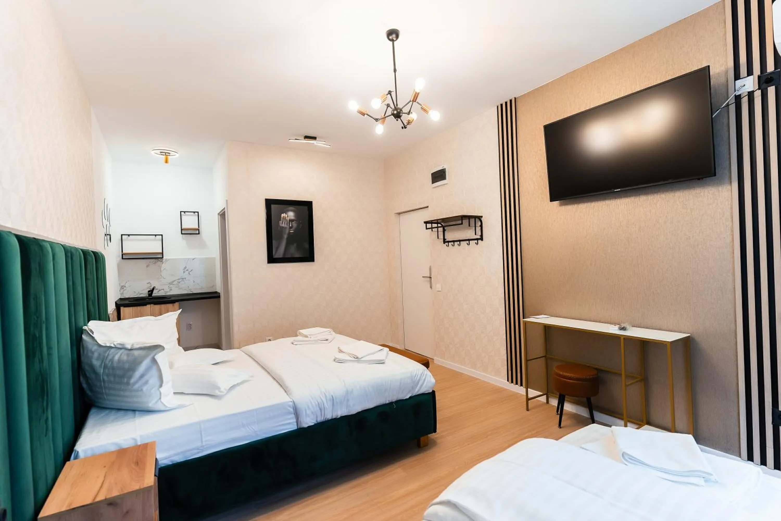 Bed in Central Rooms