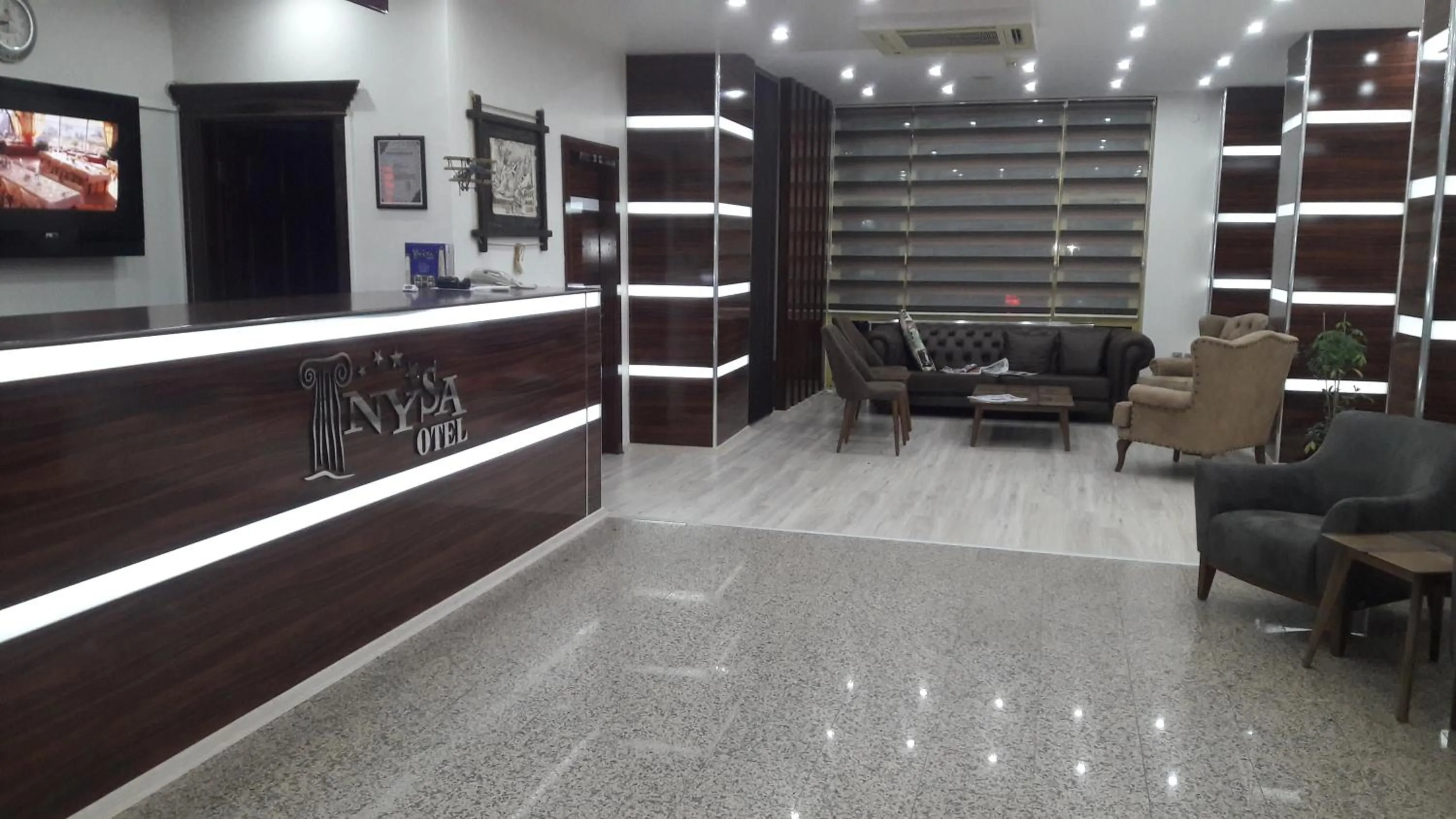 Lobby or reception in Nysa Hotel