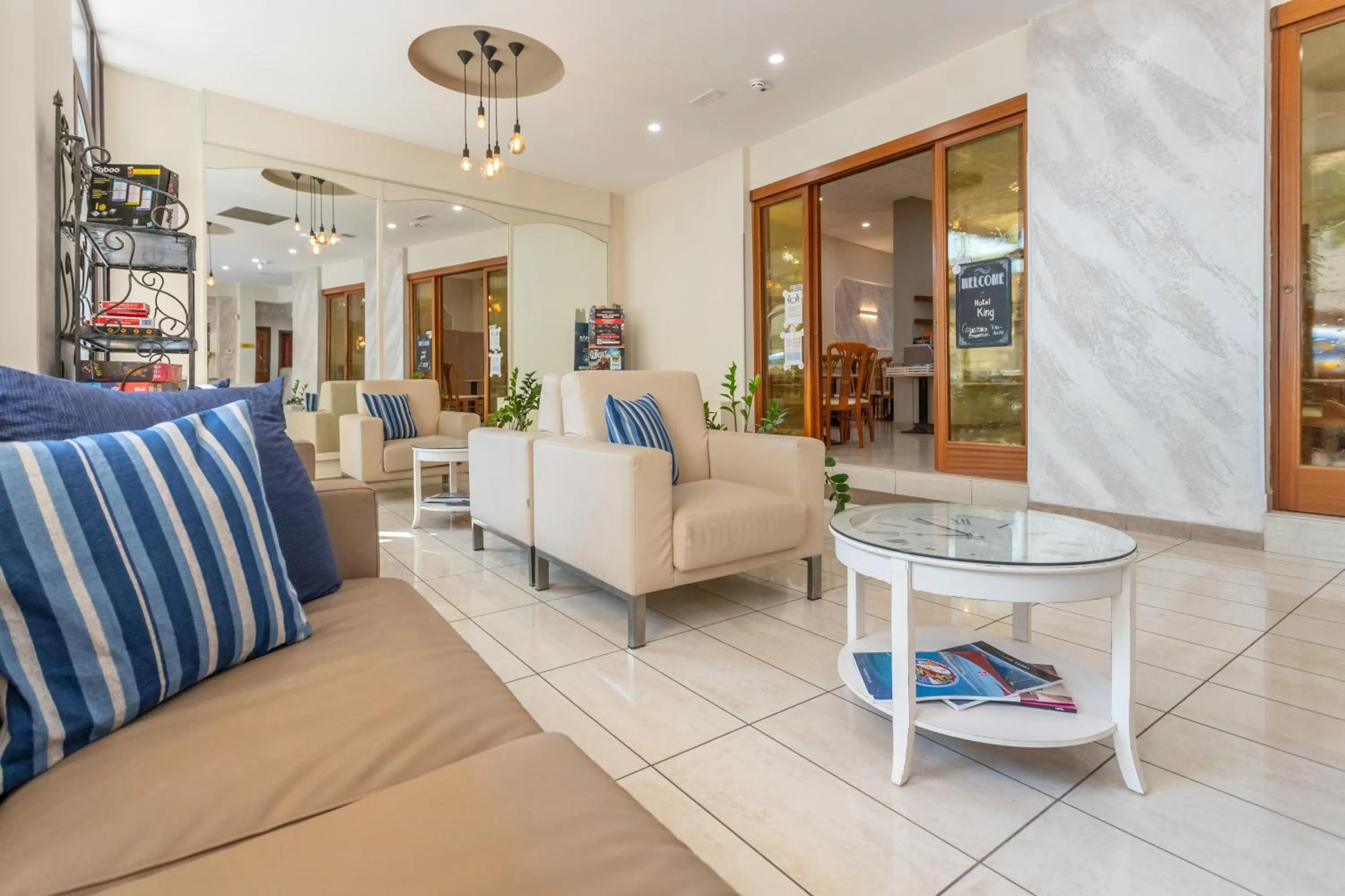 Lobby or reception in Hotel King