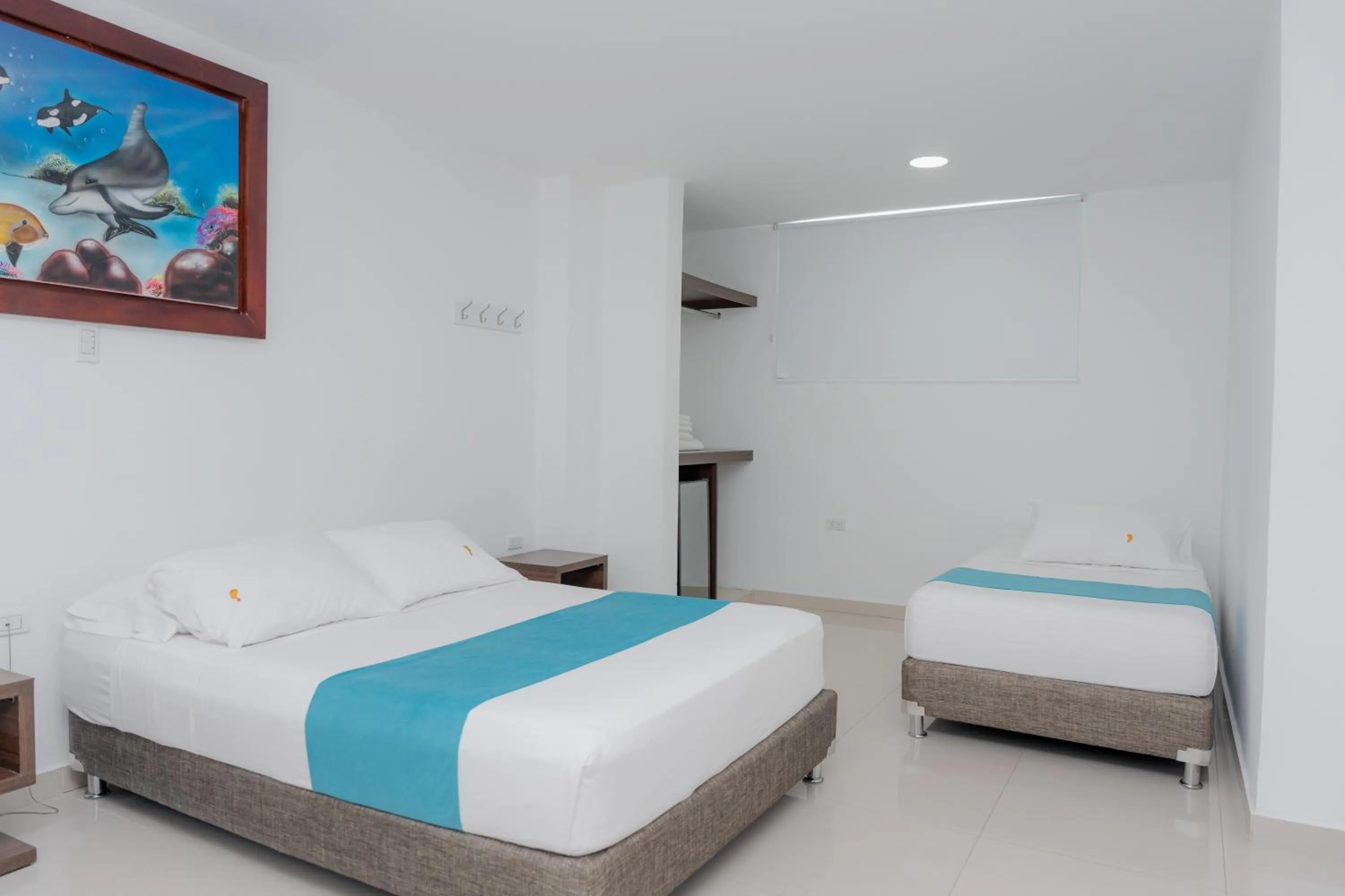 Photo of the whole room, Bed in Hotel Aguamarina