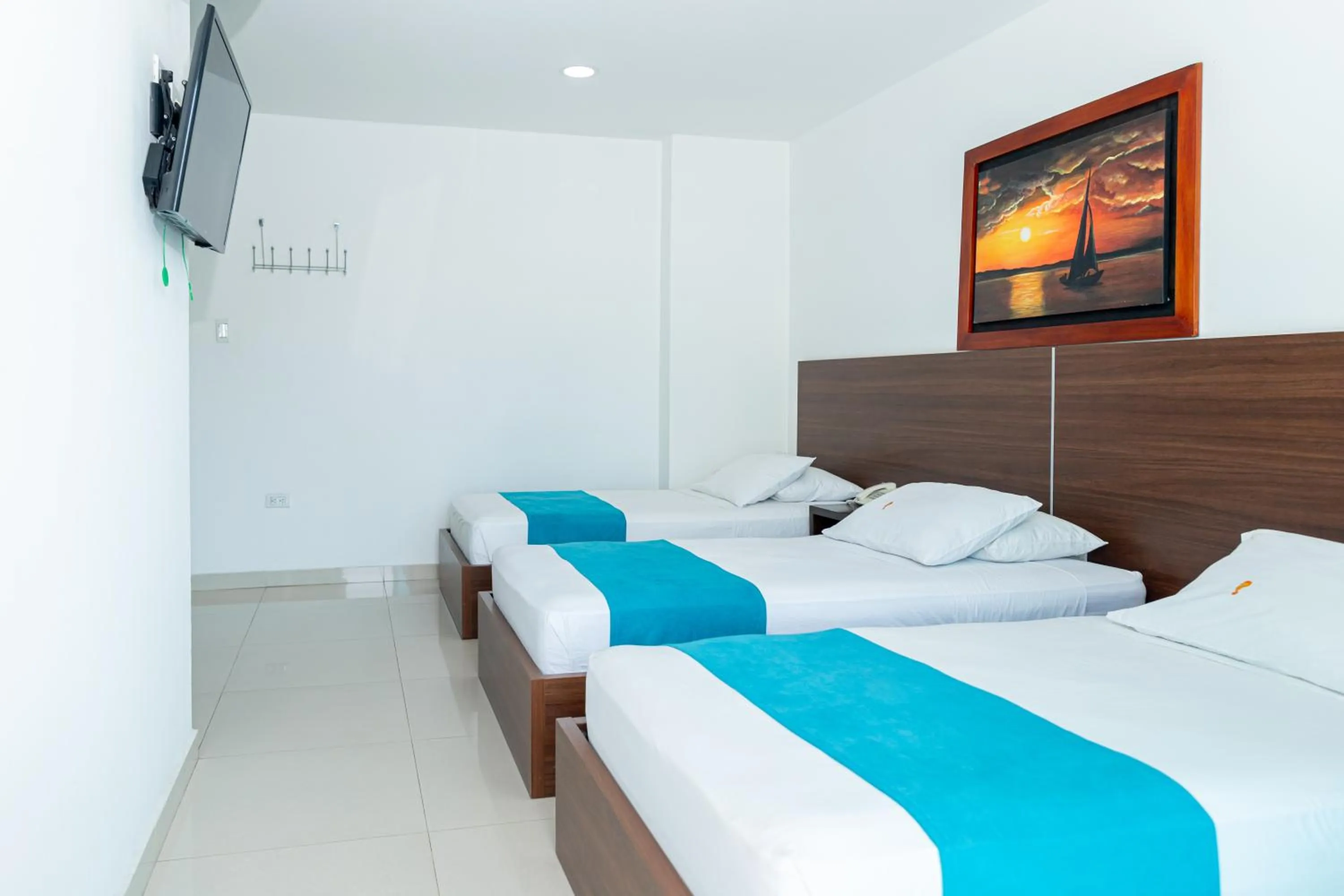 Photo of the whole room, Bed in Hotel Aguamarina