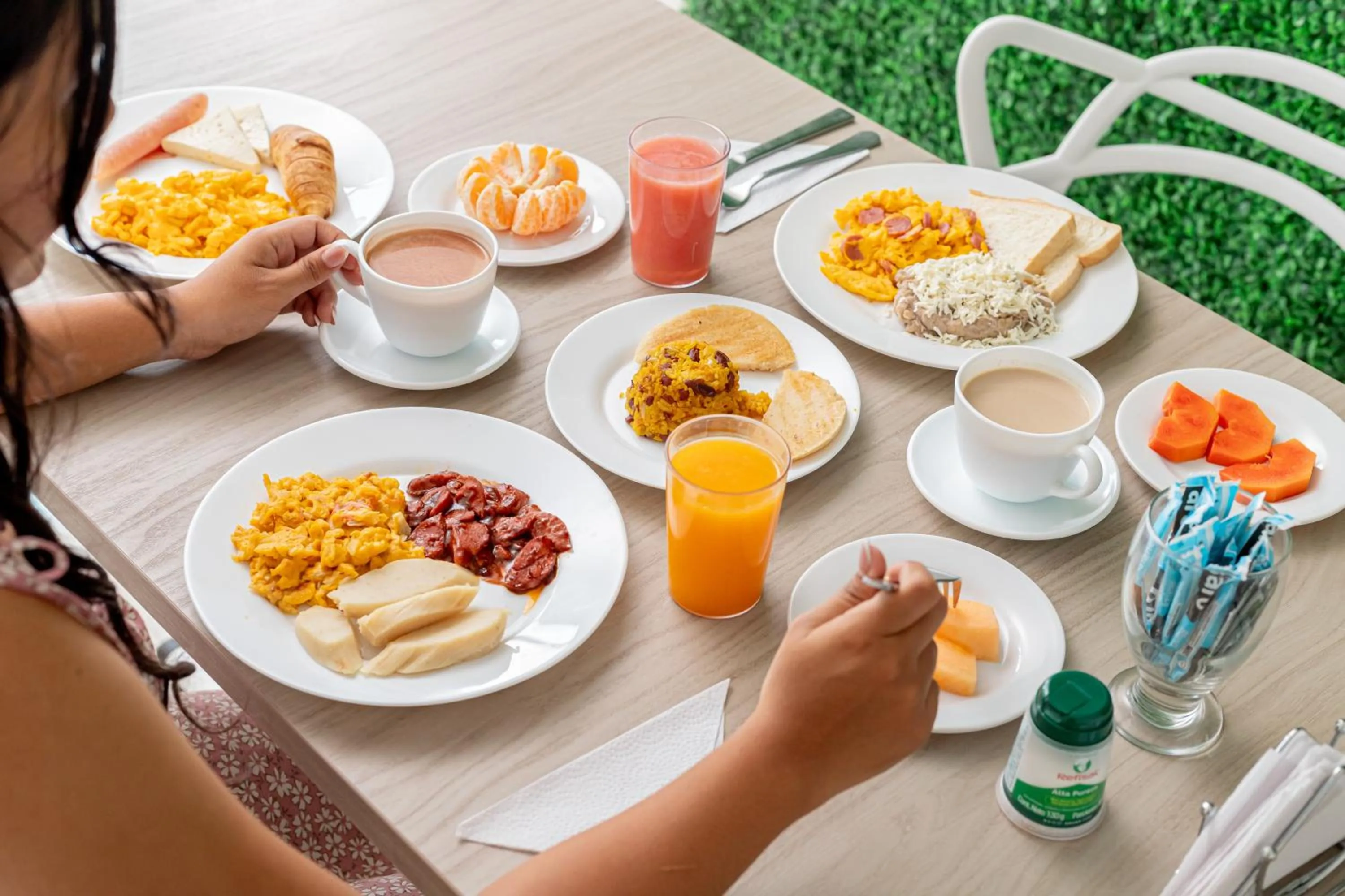 Breakfast in Hotel Aguamarina