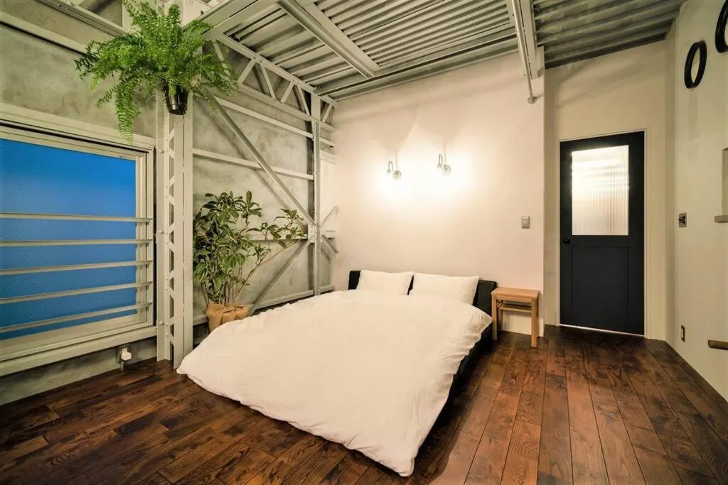 Bed in Rakuna Inn 遊 Kinshicho