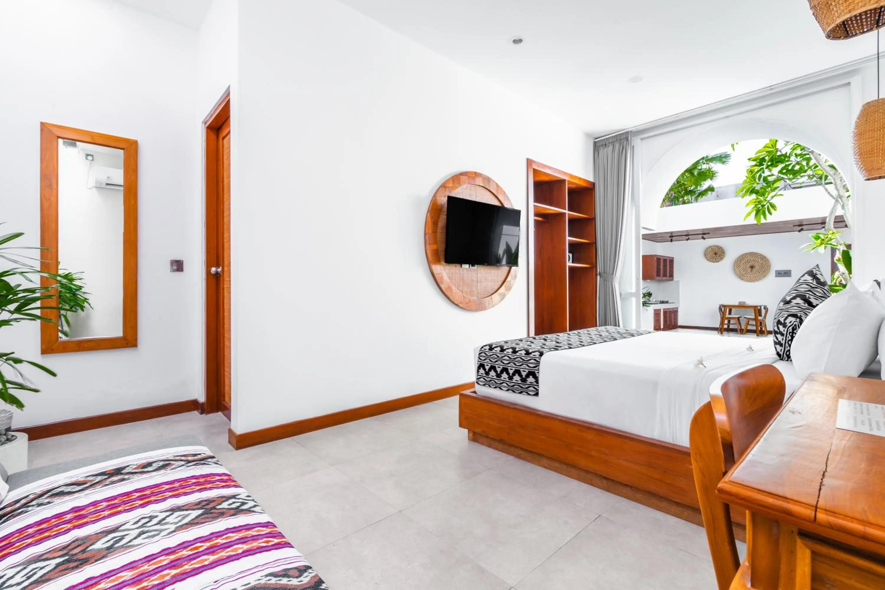 Bedroom, Bed in Villa Felicia Canggu By Moria