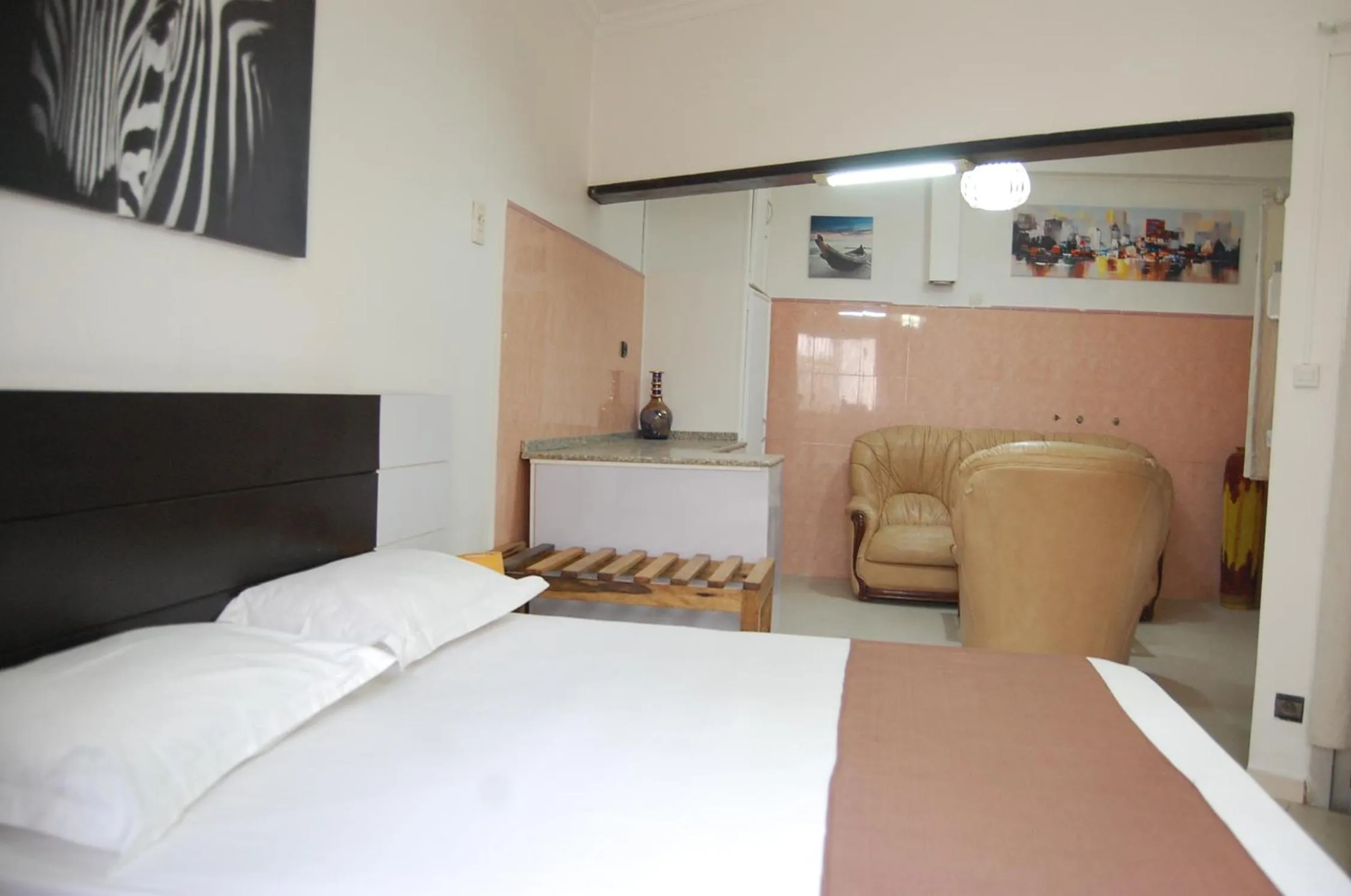 Photo of the whole room, Bed in Maison d'hôtes Opanoramic