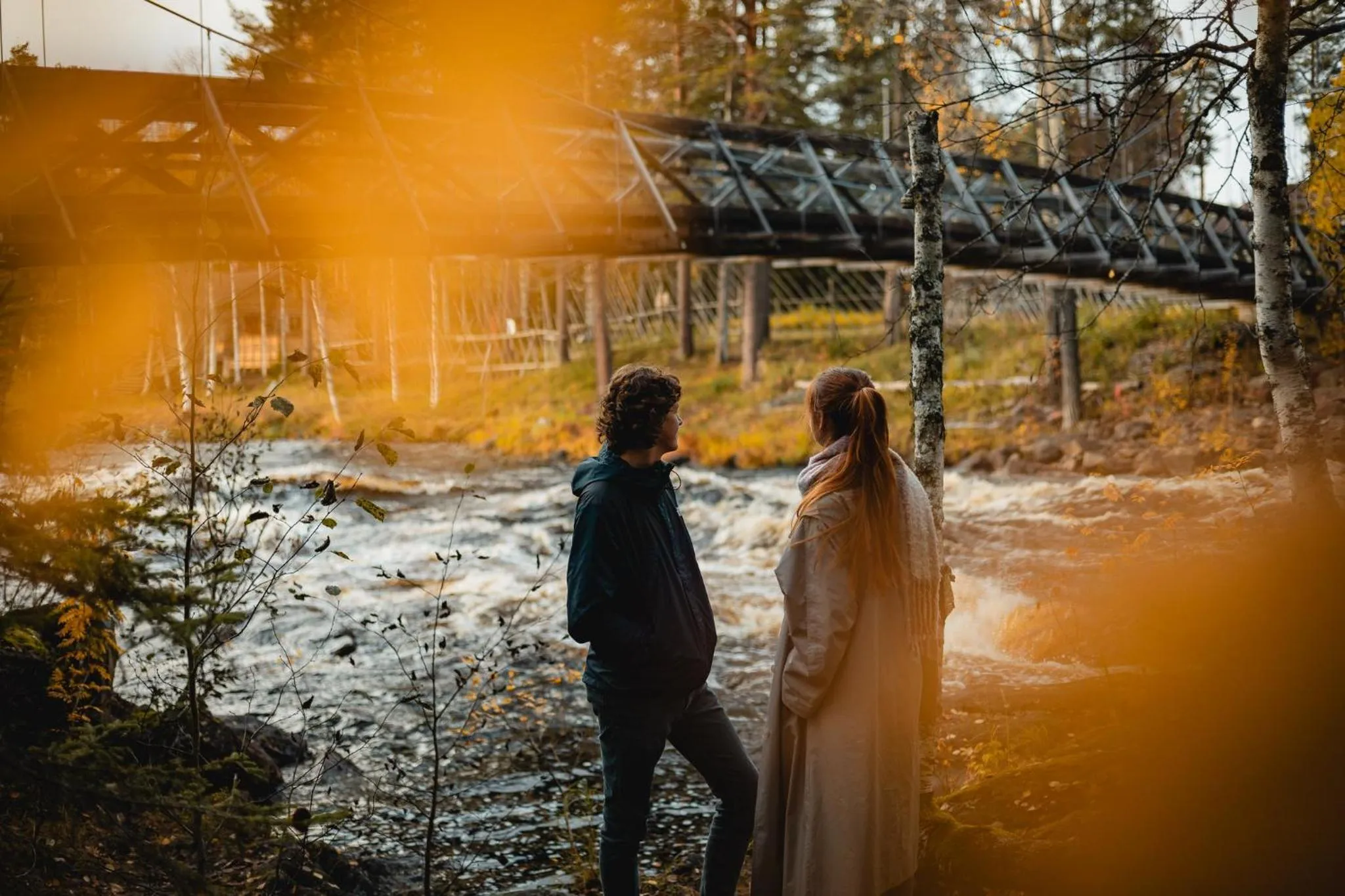 River view in Vaattunki Wilderness Resort