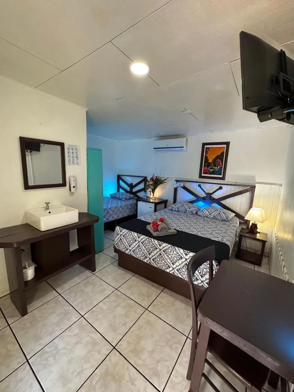 Bed in Hotel Maritza