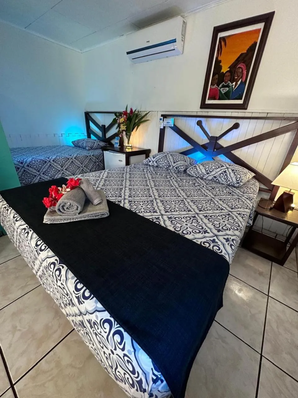 Bed in Hotel Maritza