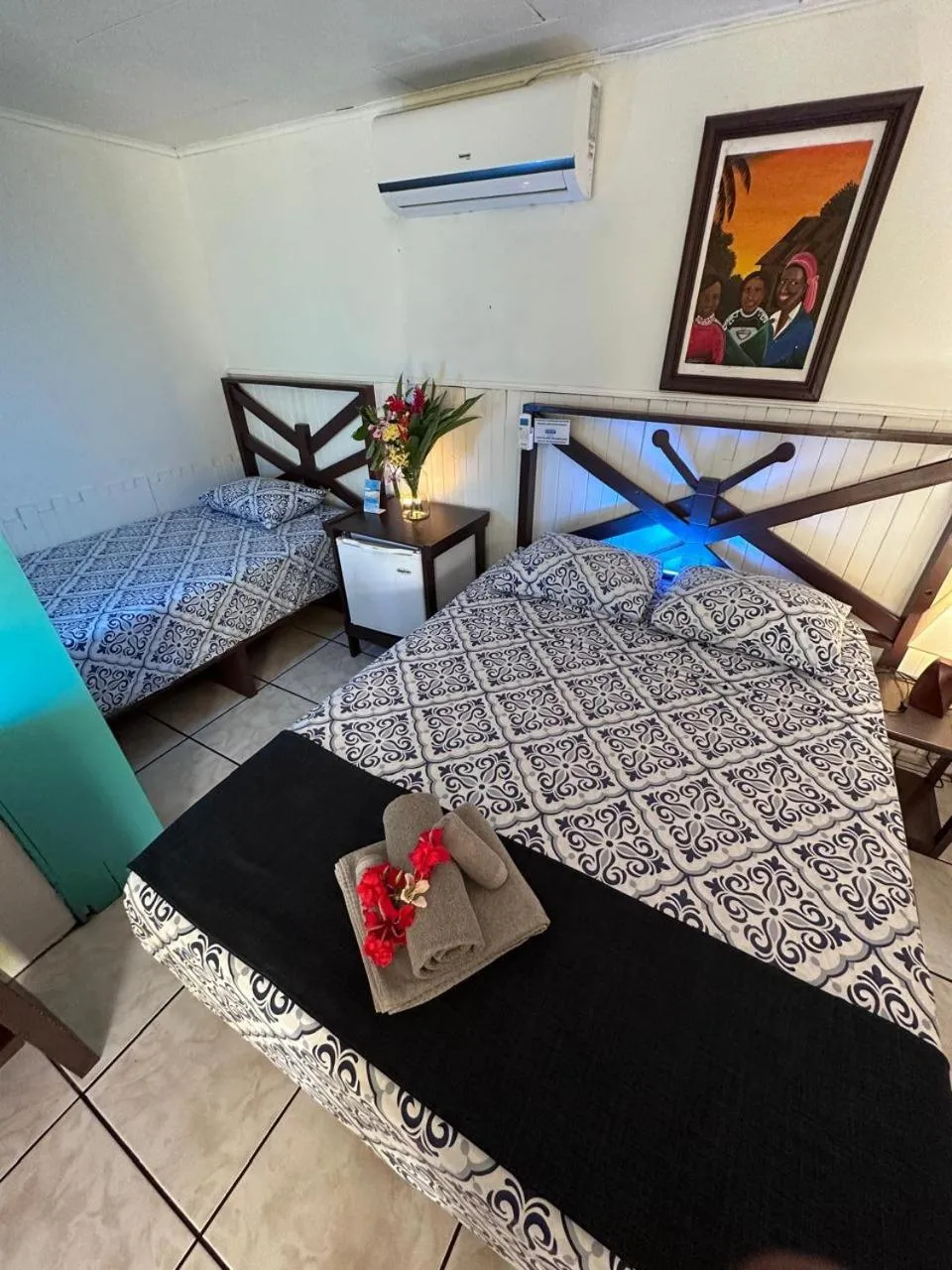 Bed in Hotel Maritza
