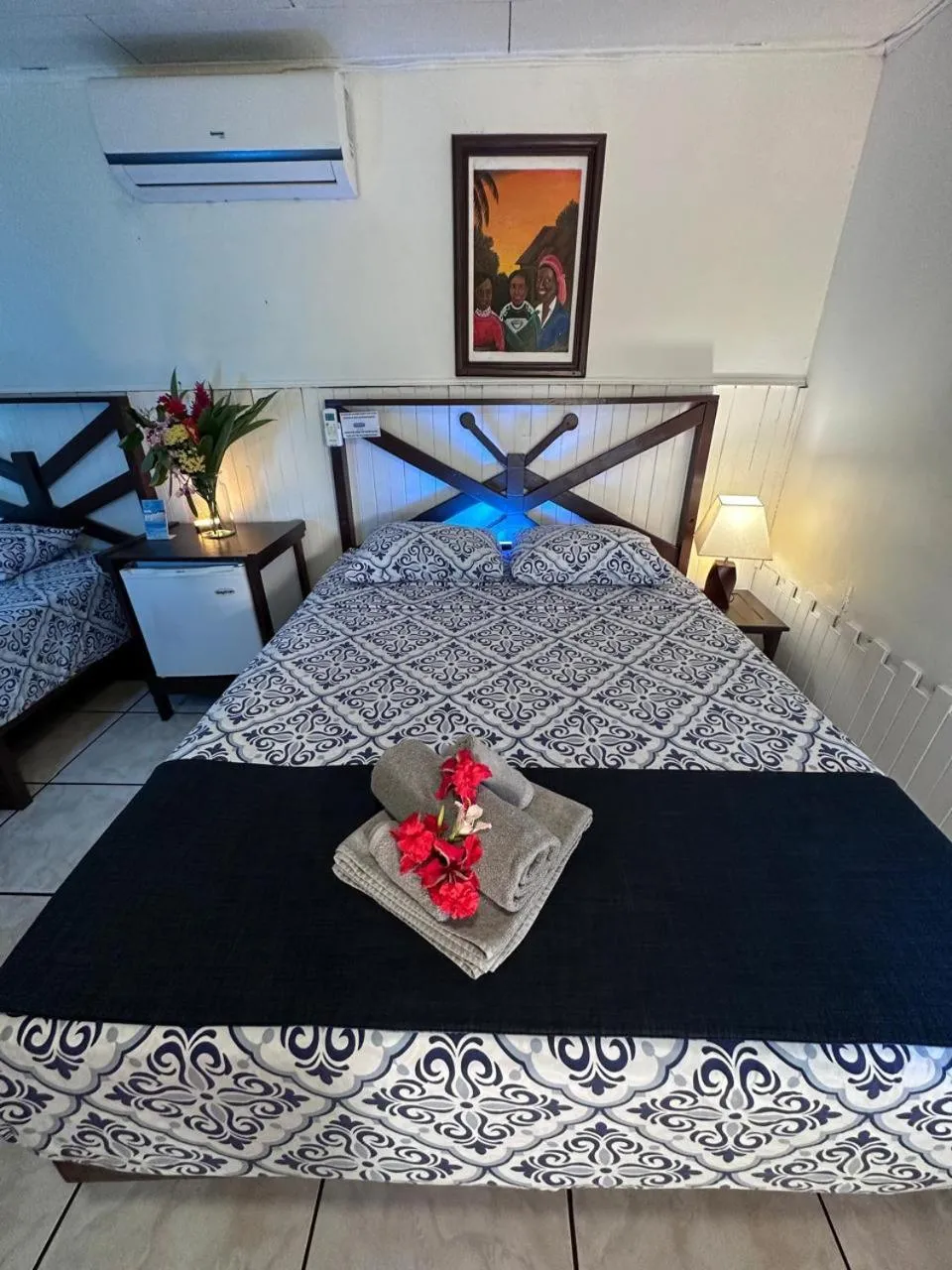 Bed in Hotel Maritza