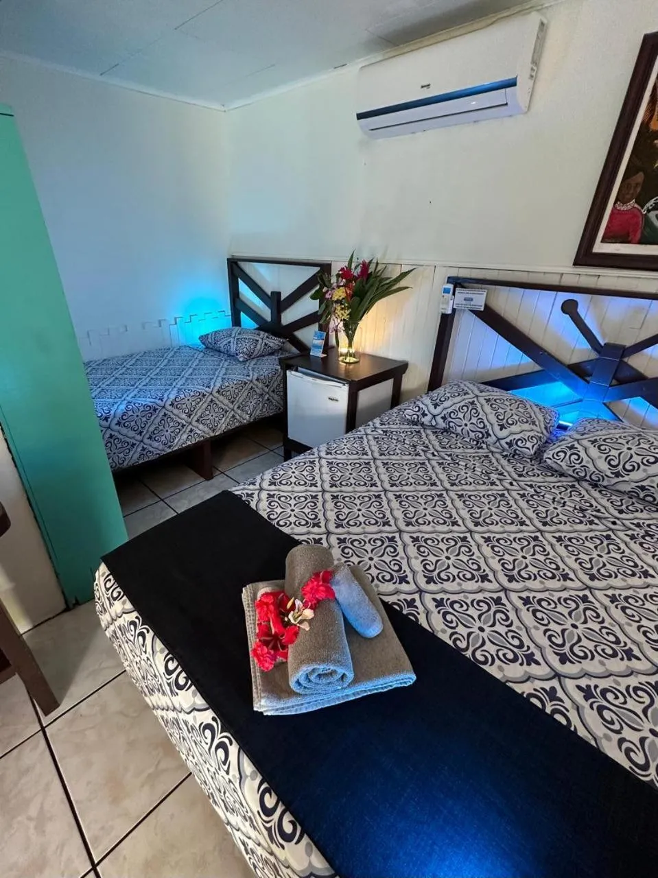 Bed in Hotel Maritza