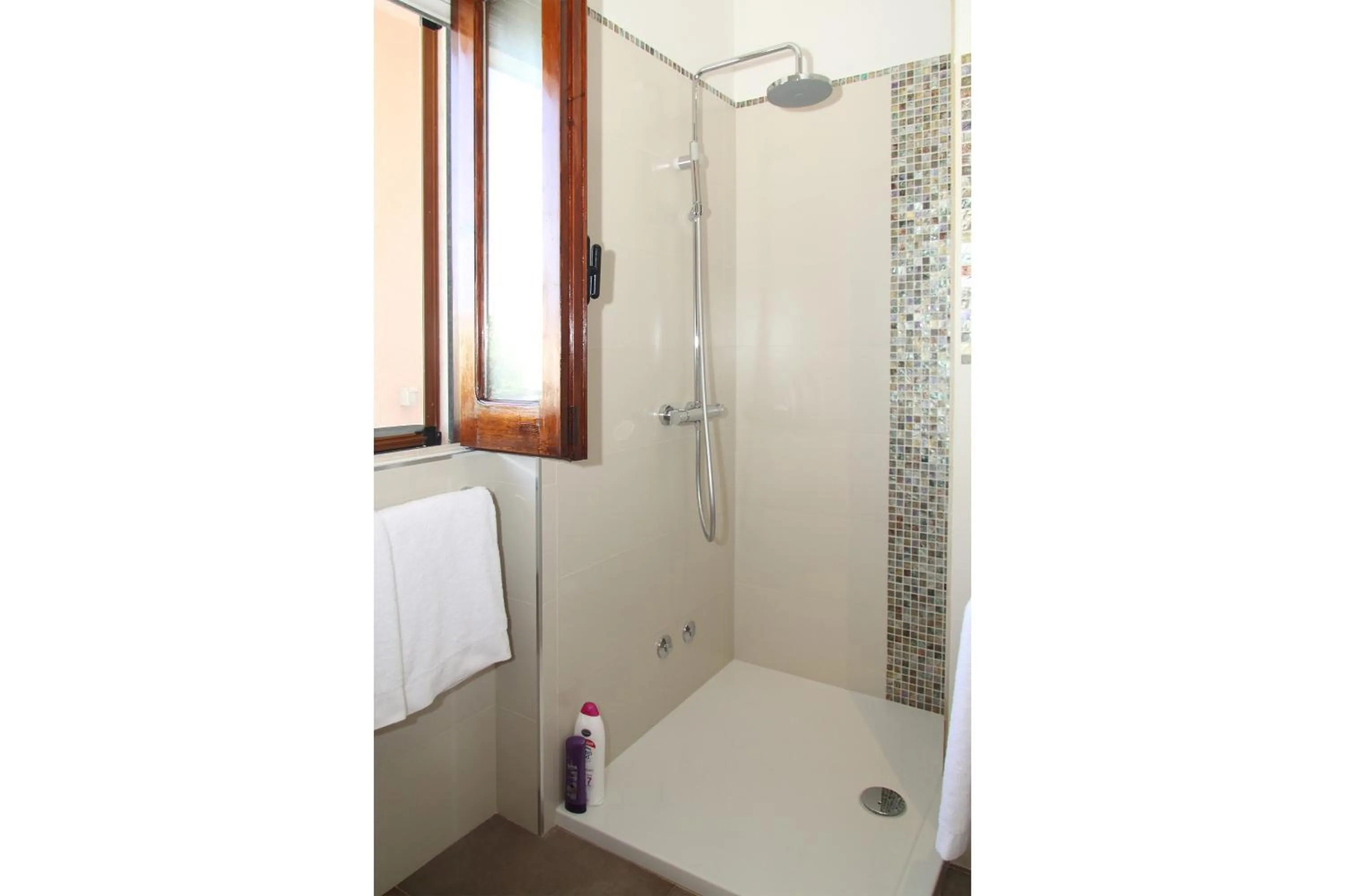 Shower in B&B Villa Maria Pia