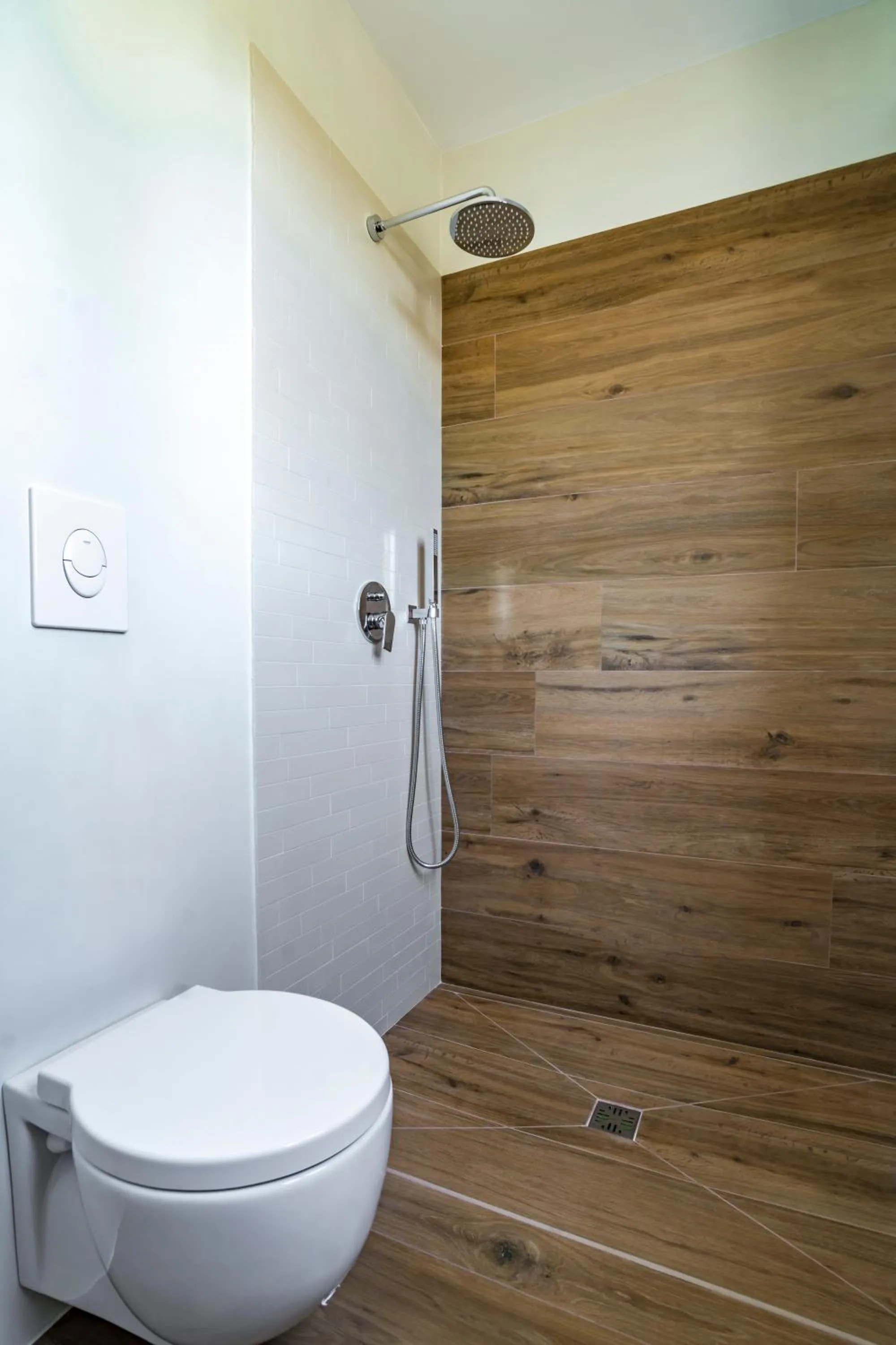 Shower in B&B Villa Maria Pia