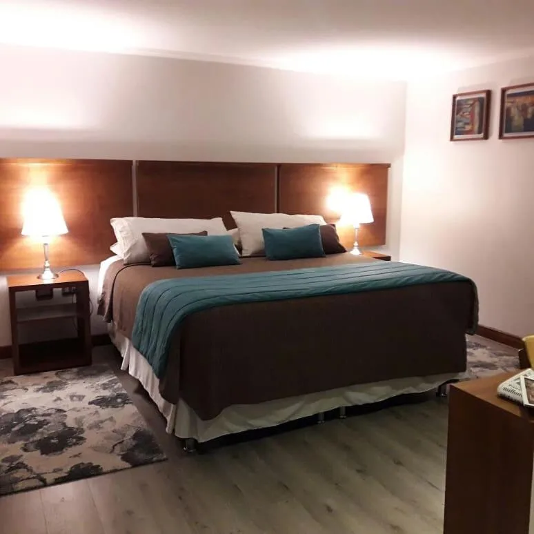 Bed in Hotel D&V Concepción