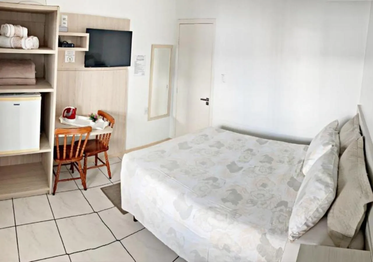 Bed in Pousada Enseada dos Golfinhos