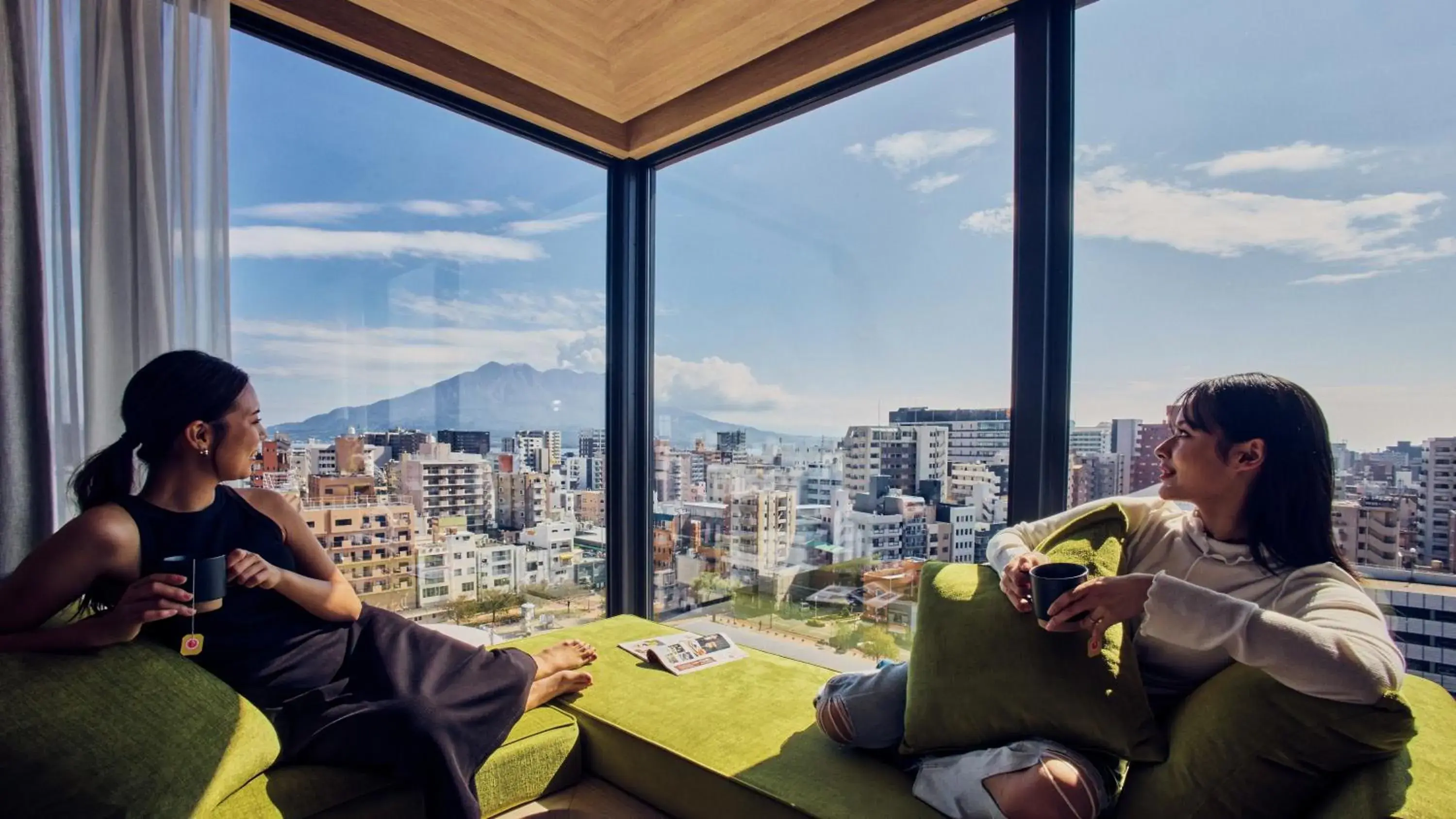 City view in FAV LUX Kagoshima Tenmonkan City view in FAV LUX Kagoshima Tenmonkan