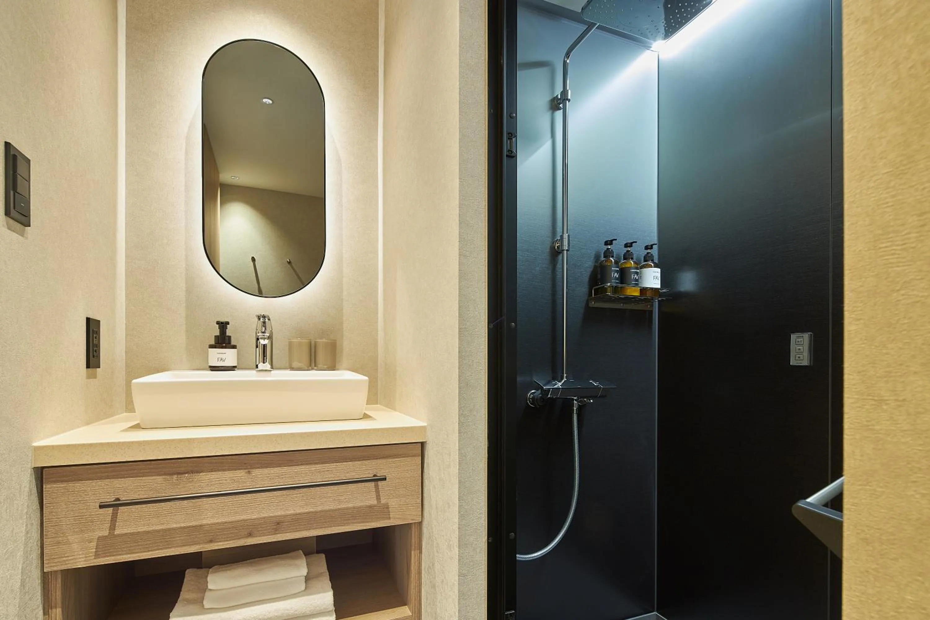 Shower in FAV LUX Kagoshima Tenmonkan