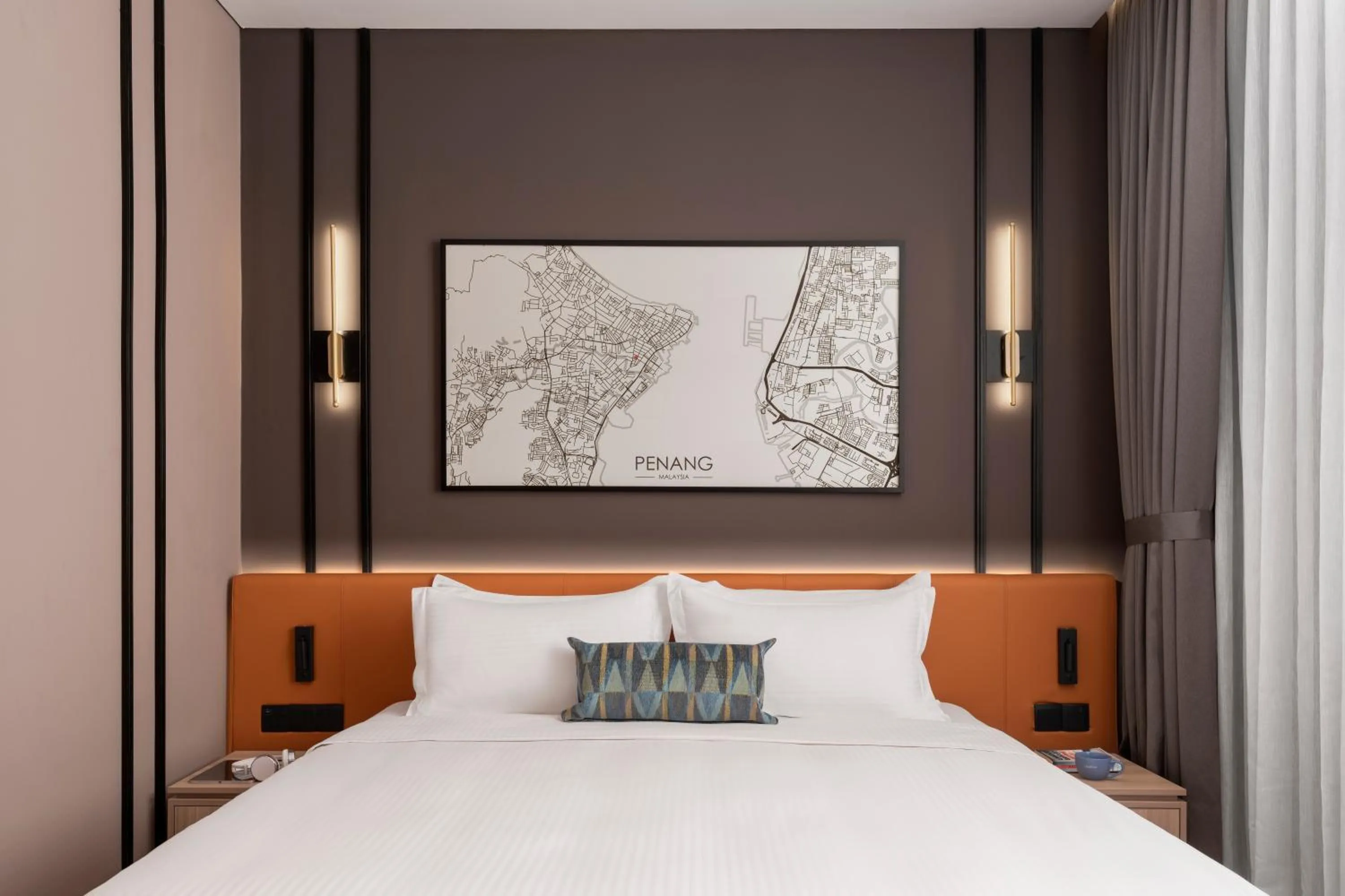 Bedroom, Bed in Citadines Connect Cecil Georgetown Penang