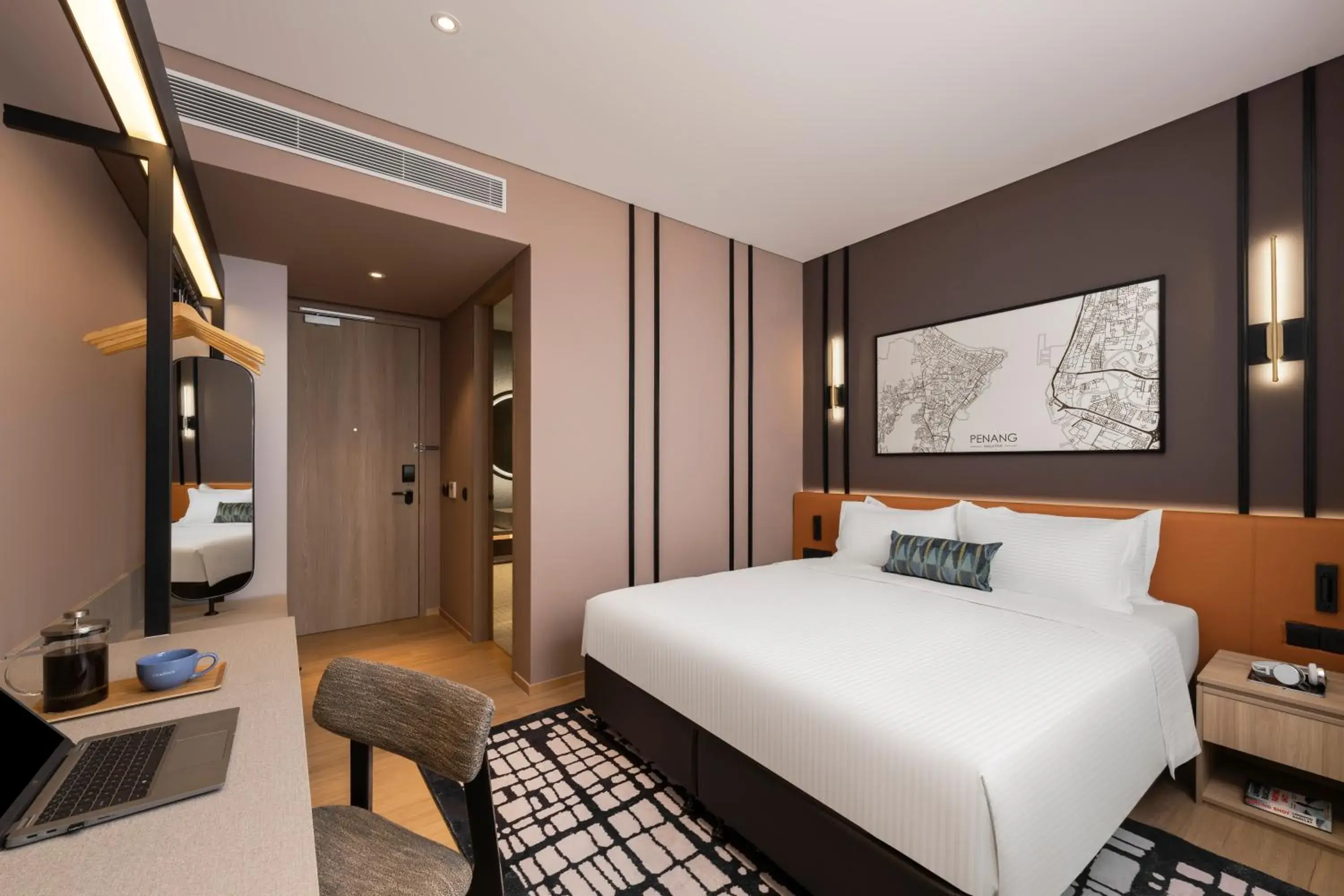 Bed in Citadines Connect Cecil Georgetown Penang Bed in Citadines Connect Cecil Georgetown Penang