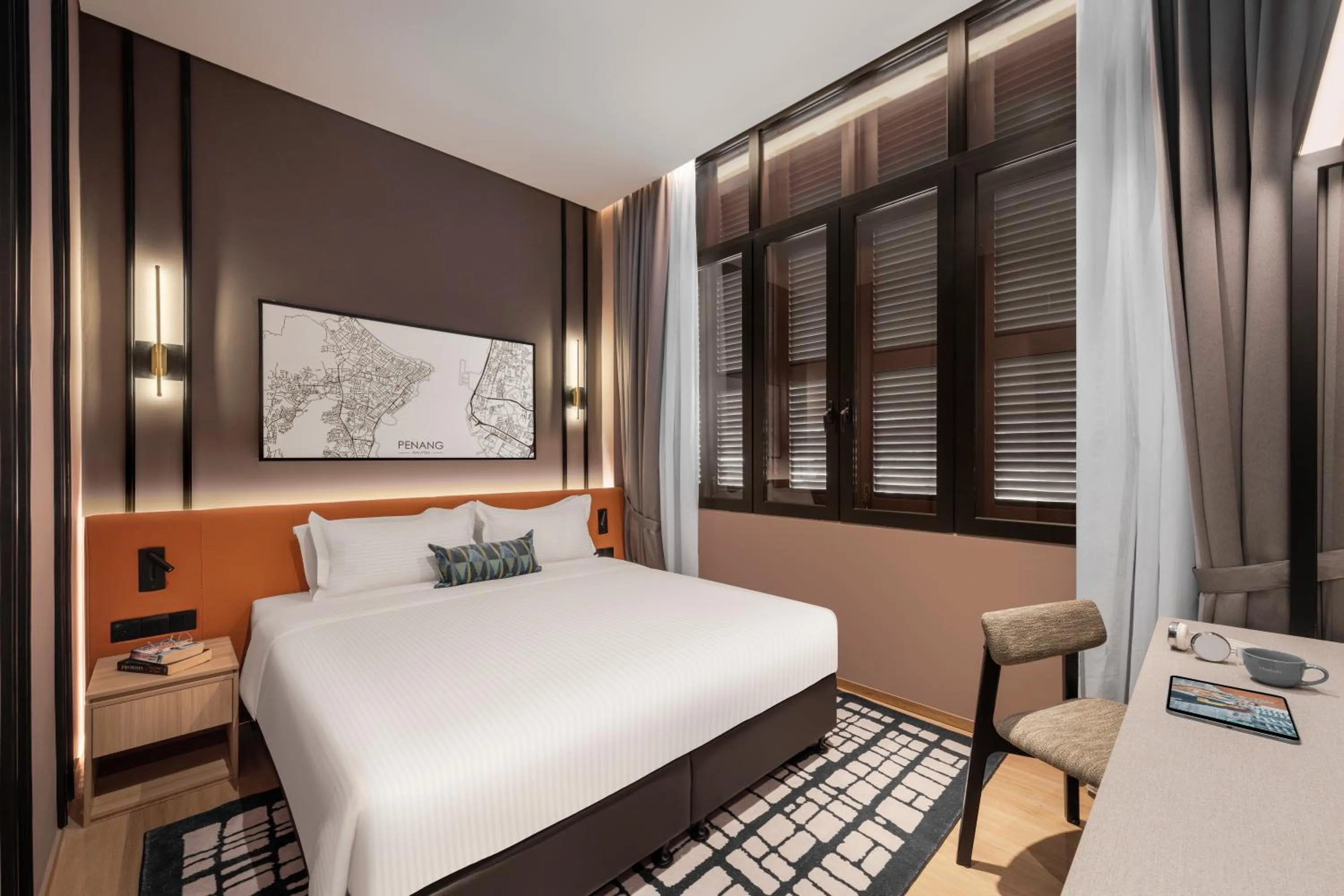 Bedroom, Bed in Citadines Connect Cecil Georgetown Penang