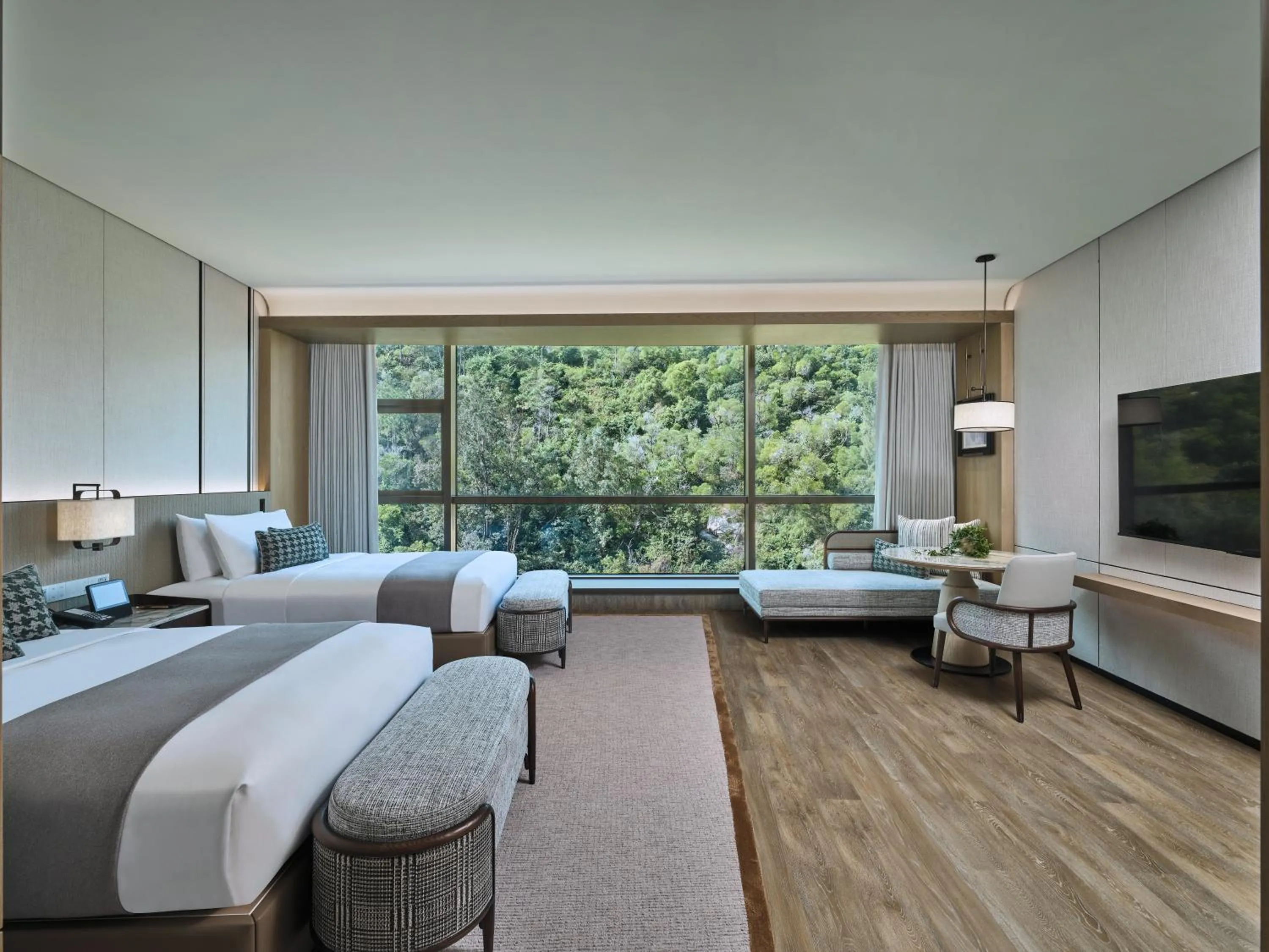 Bedroom, Bed in Grand Ocean View Hotel Zhuhai
