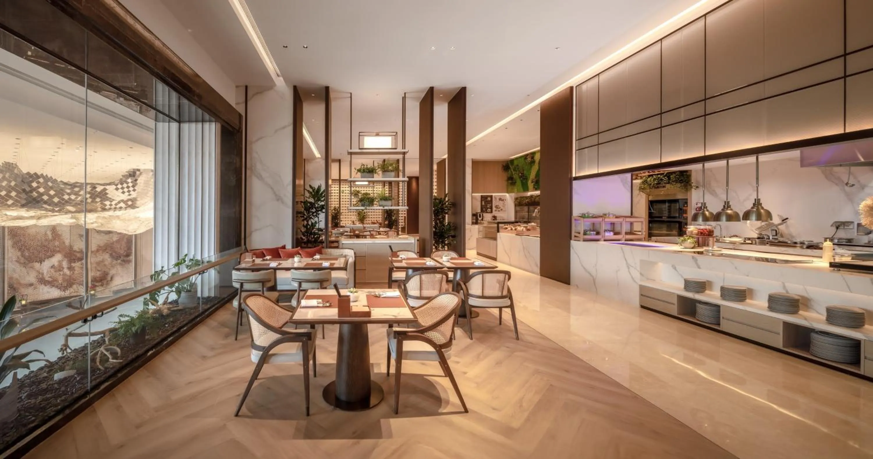 Restaurant/places to eat in Grand Ocean View Hotel Zhuhai