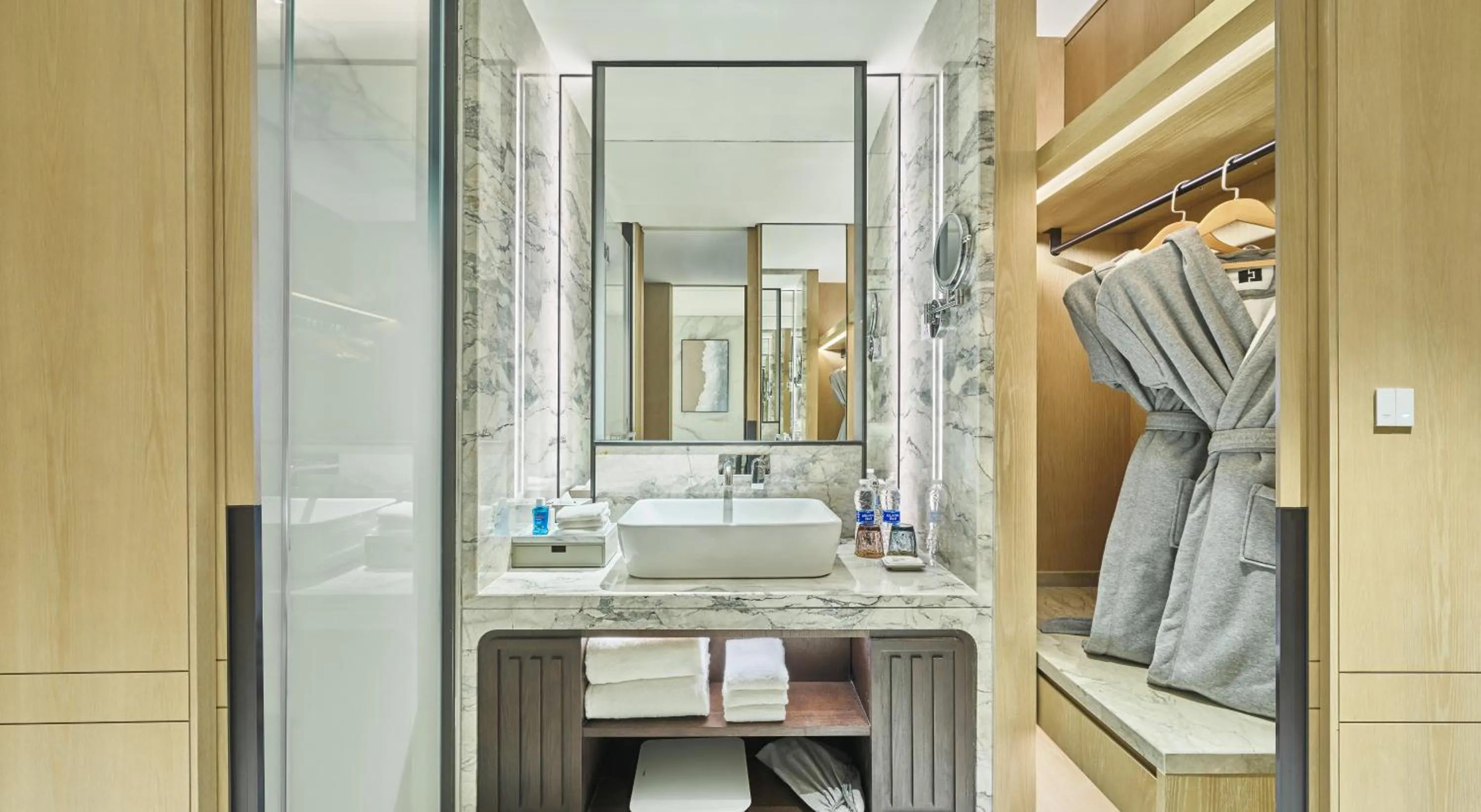 Bathroom in Grand Ocean View Hotel Zhuhai