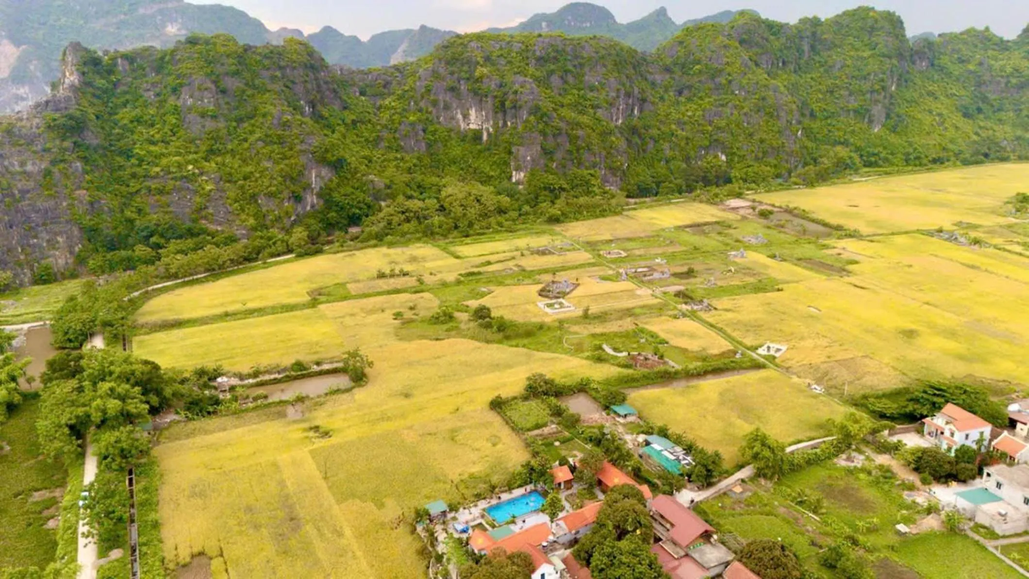 Property building in Tam Coc Minh Quan Bungalow & Homestay