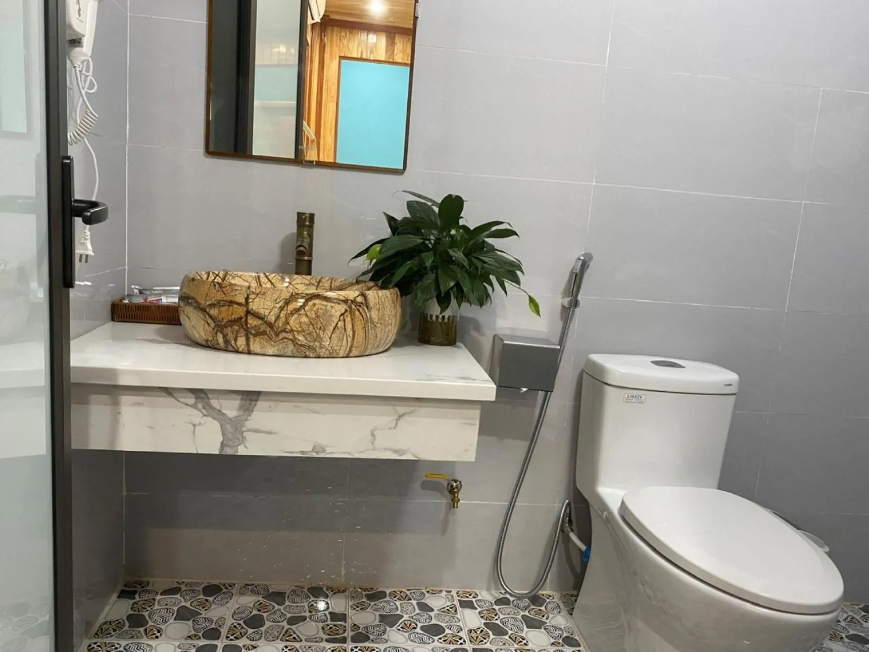 Toilet in Tam Coc Minh Quan Bungalow & Homestay