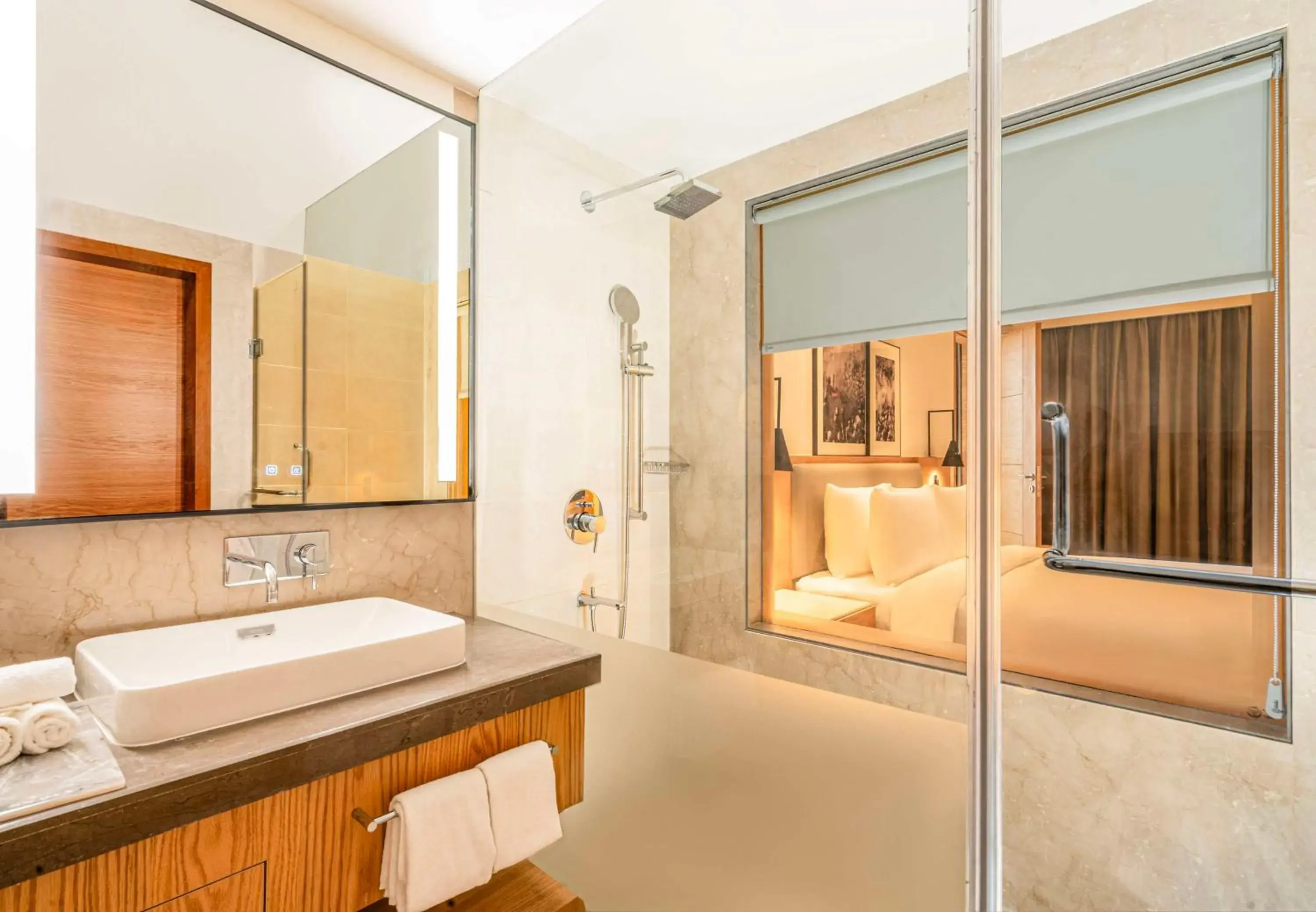 Bathroom in Radisson Hotel Vrindavan Bathroom in Radisson Hotel Vrindavan